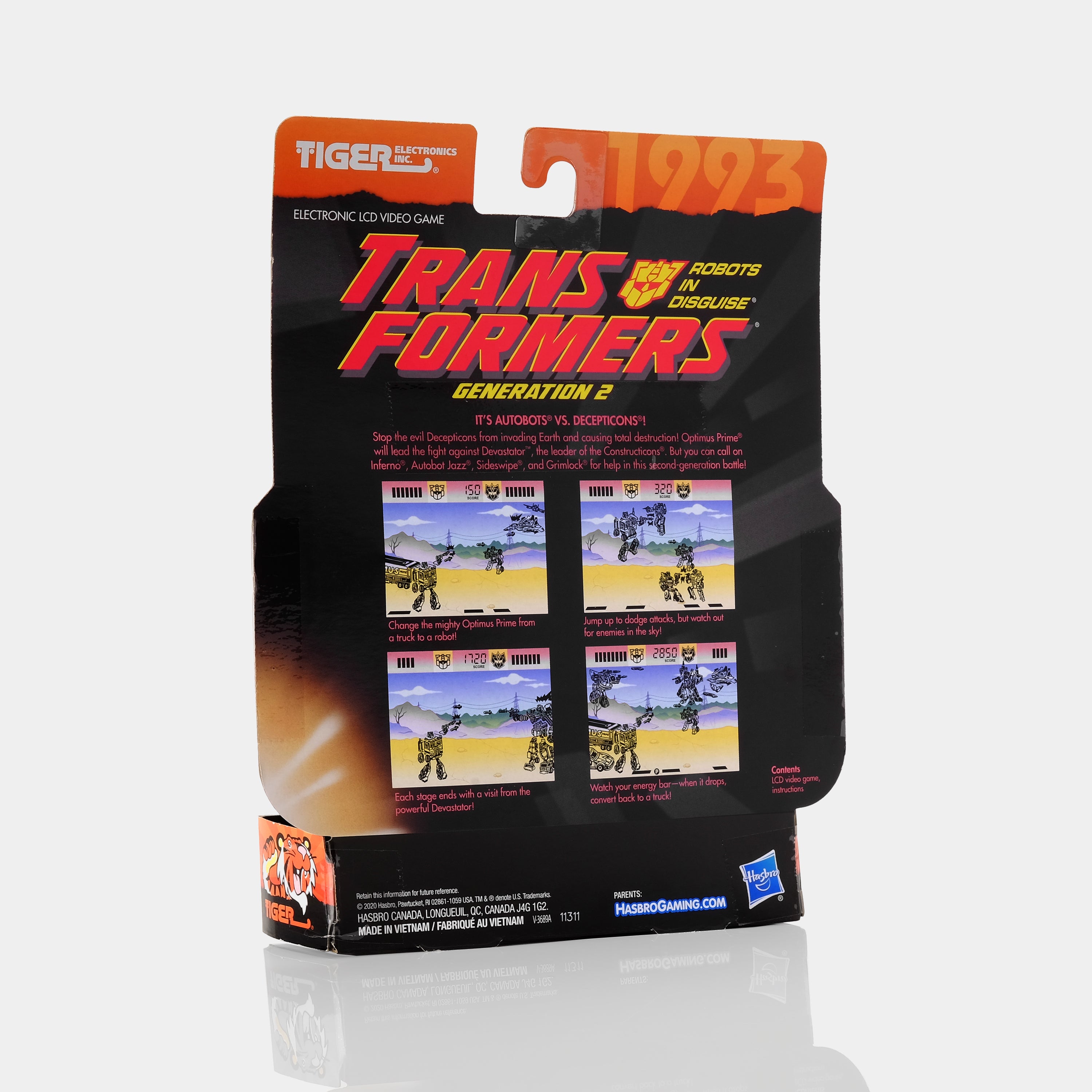 Transformers: Robots In Disguise (Generation 2) Handheld Video Game