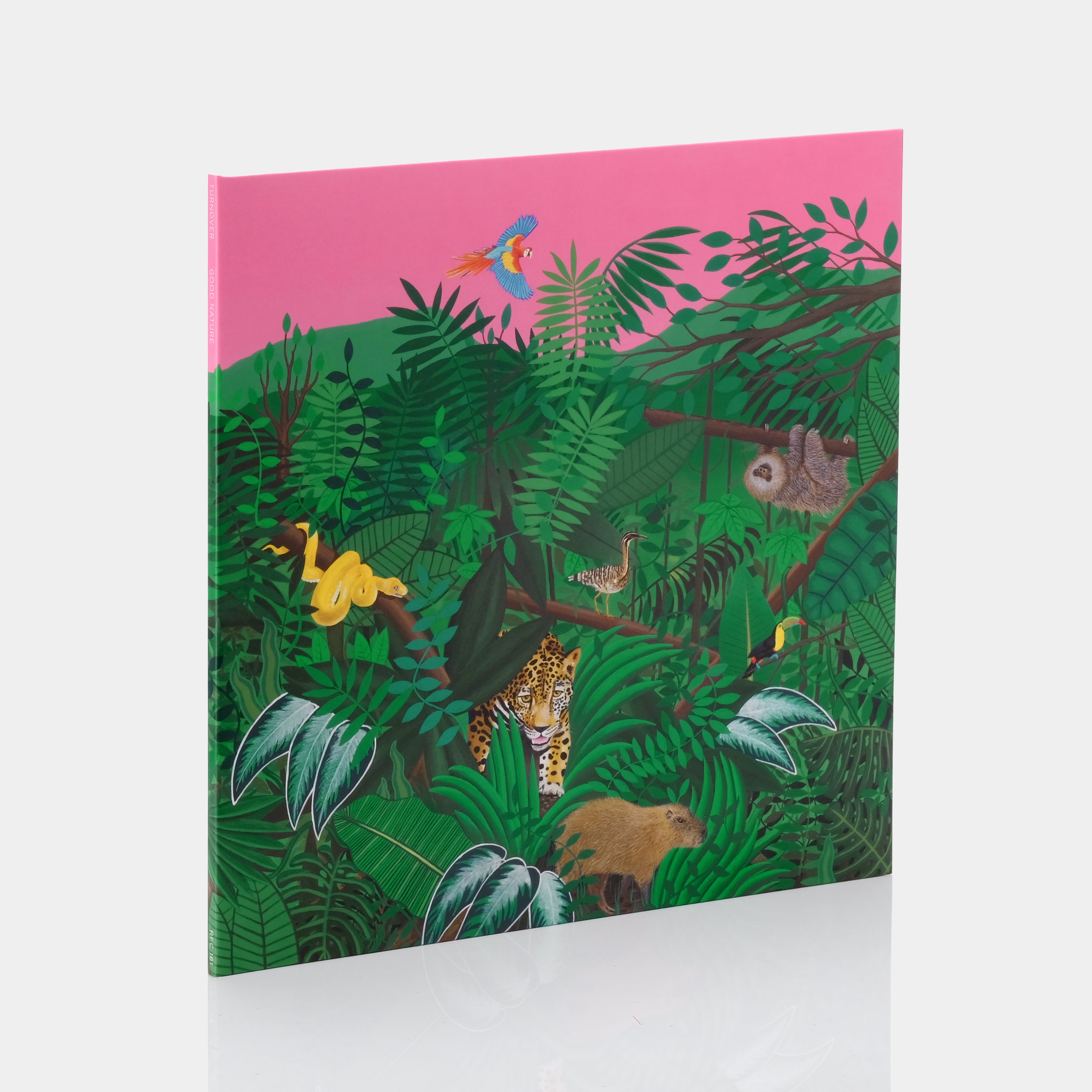 Turnover - Good Nature LP Clear & Pink Swirl Vinyl Record