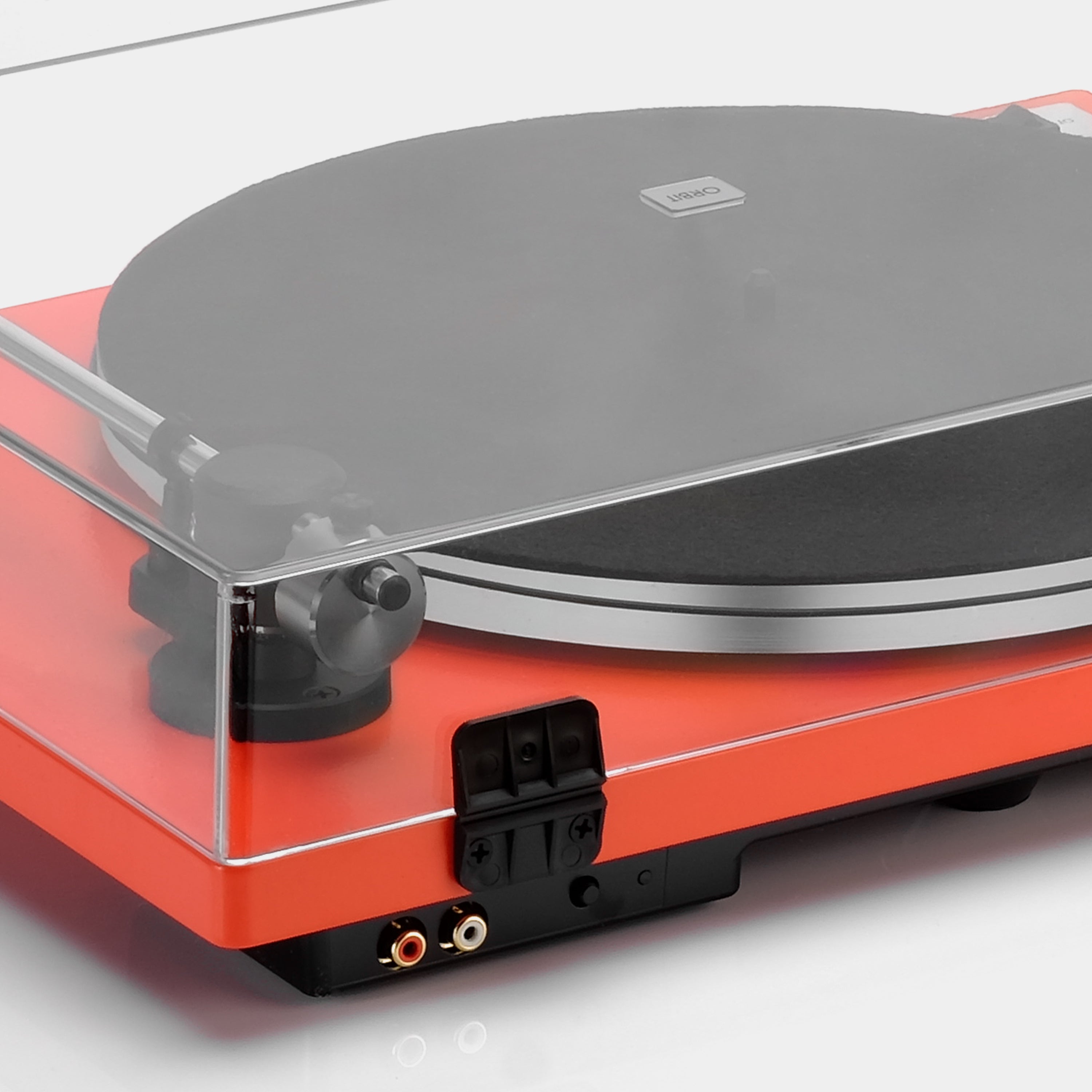 Orbit Plus Red Turntable with Built-in Preamp by U-Turn Audio