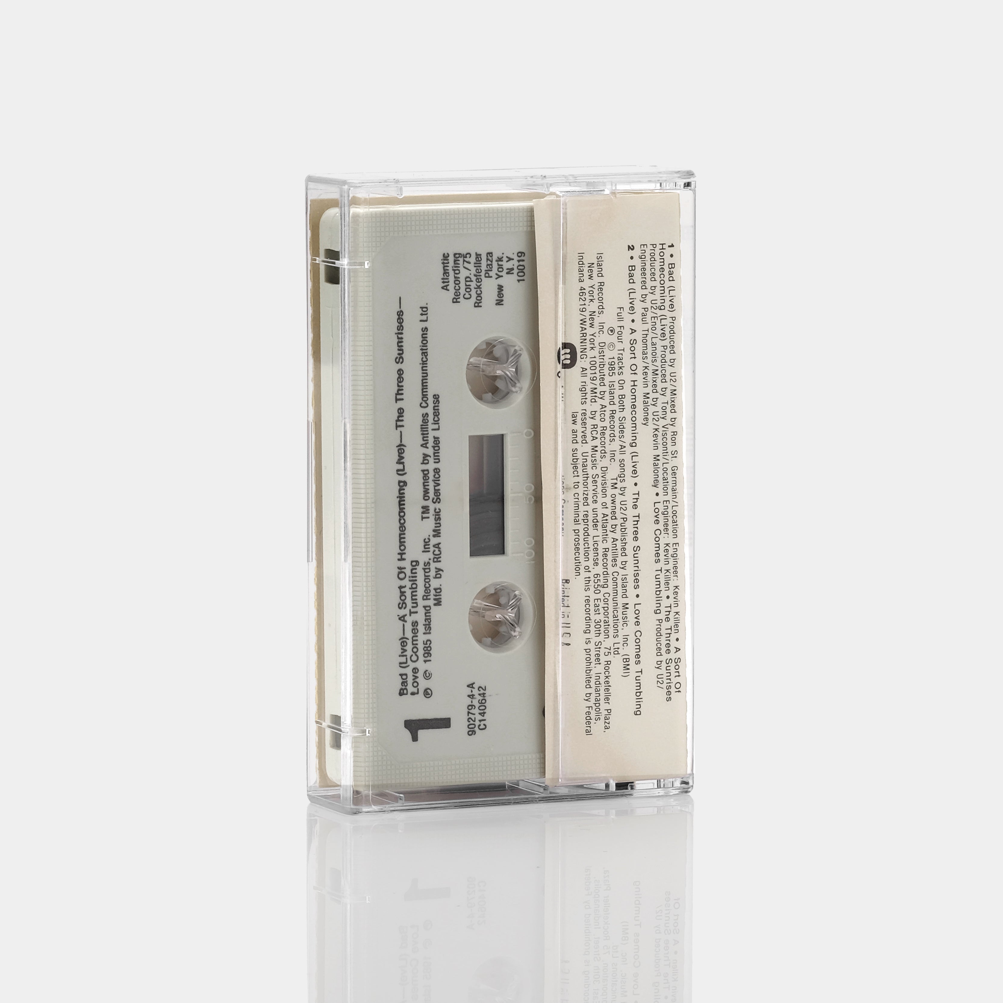U2 - Wide Awake In America Cassette Tape