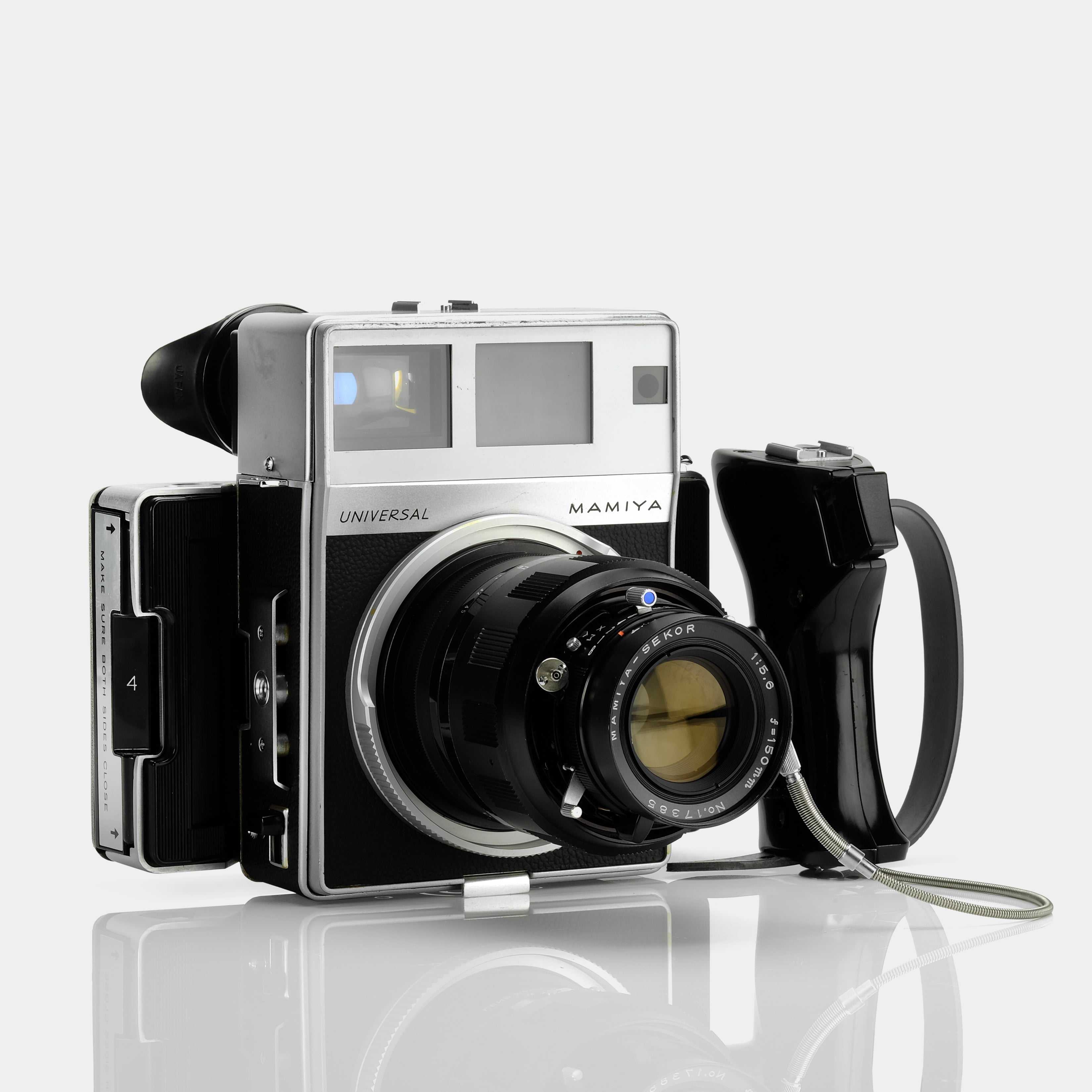 Mamiya Universal Medium Format Packfilm Camera with 150mm Lens