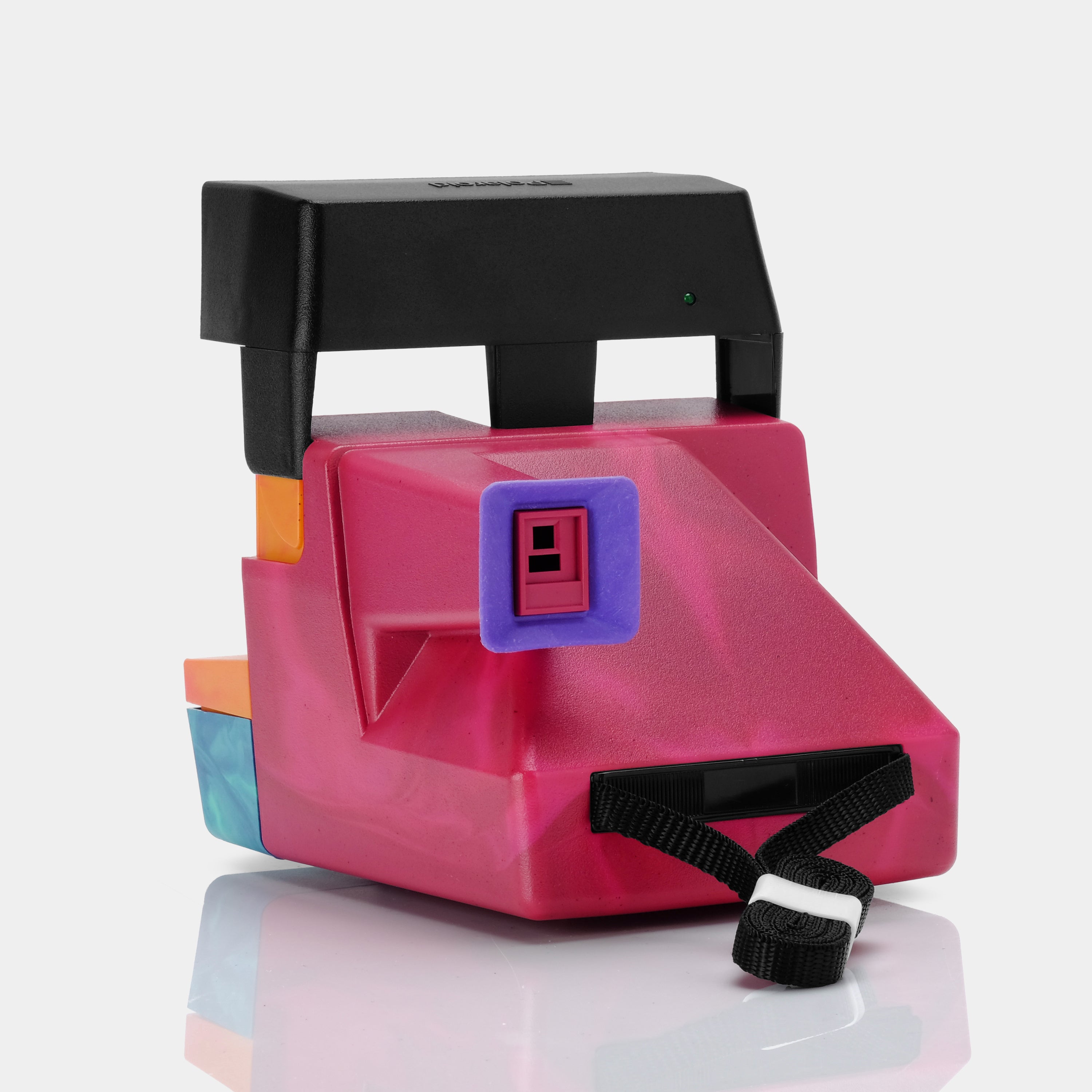 Magenta, Orange and Blue Swirl 600 Instant Film Camera