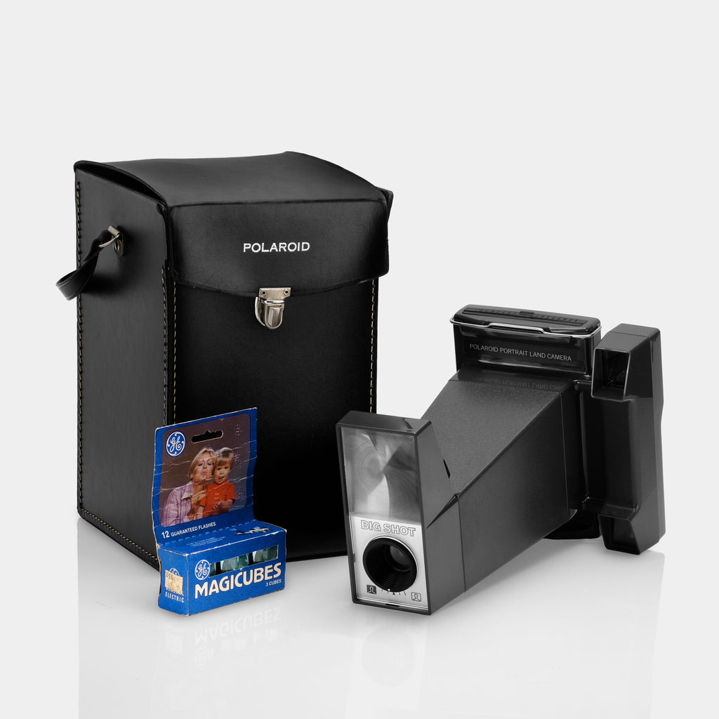 Polaroid Big Shot Packfilm Camera With Original Case