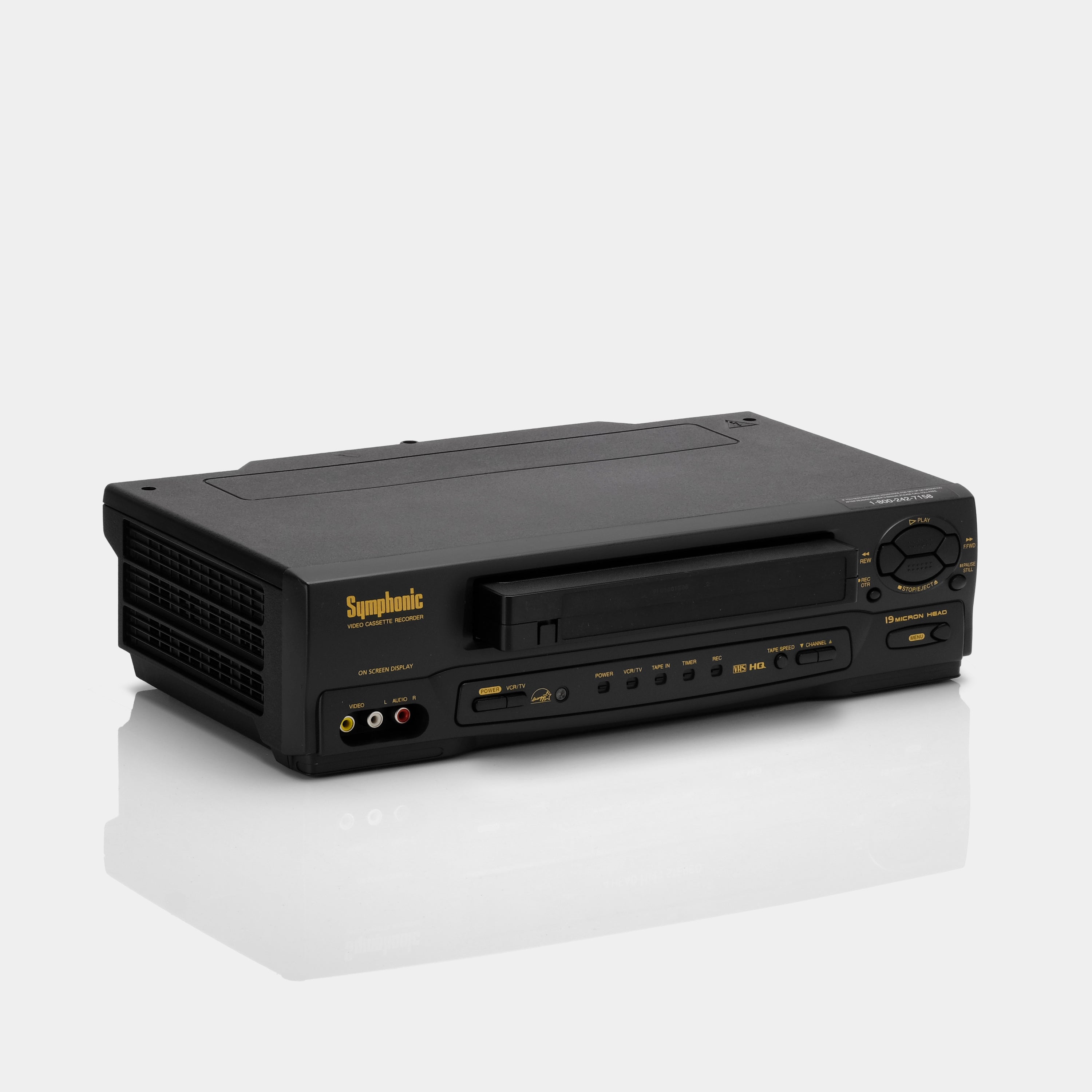 VR-701 reproductor de grabadora de casete de vídeo VCR w/4 cabezas estéreo  de alta fidelidad