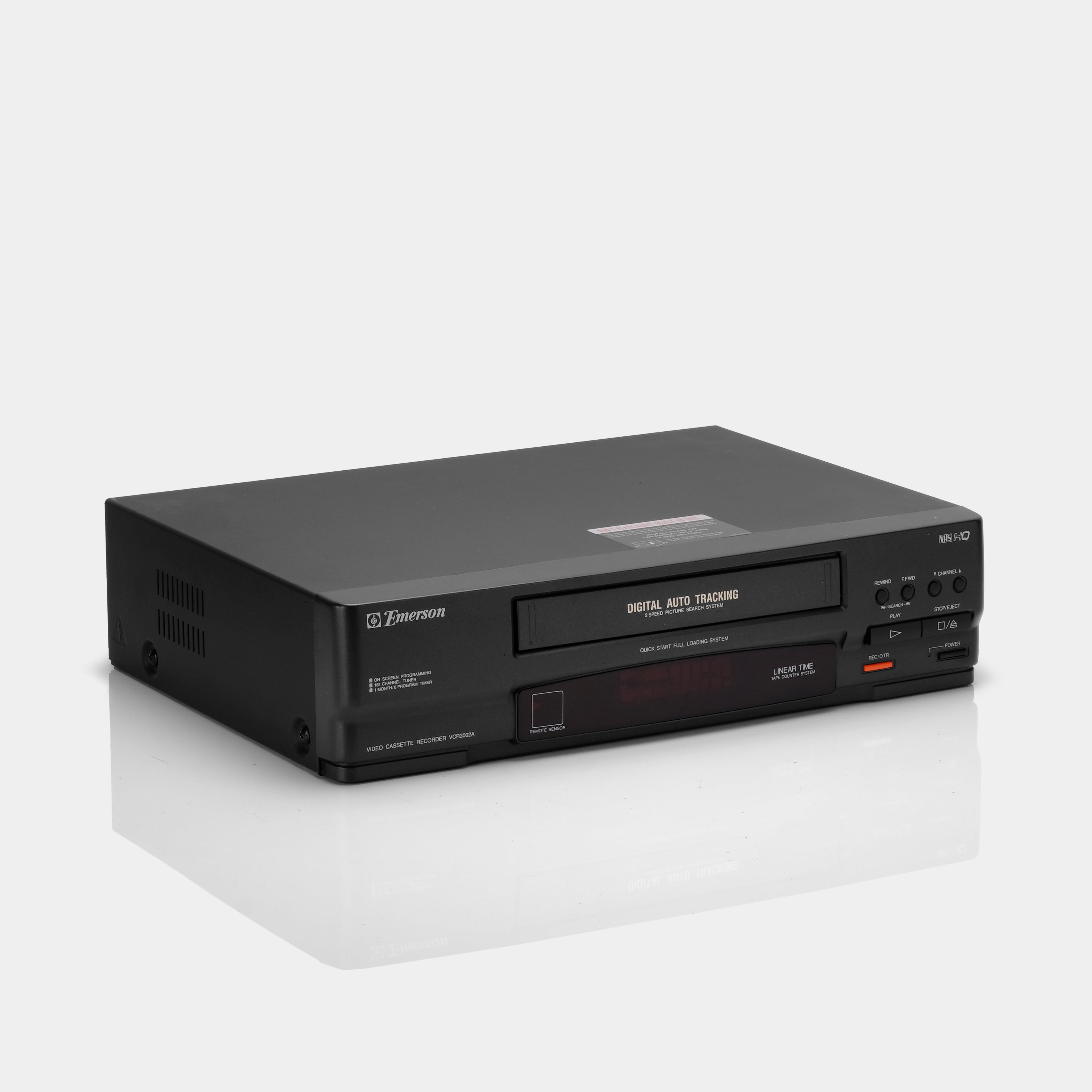 Emerson VCR3002A VCR VHS Player