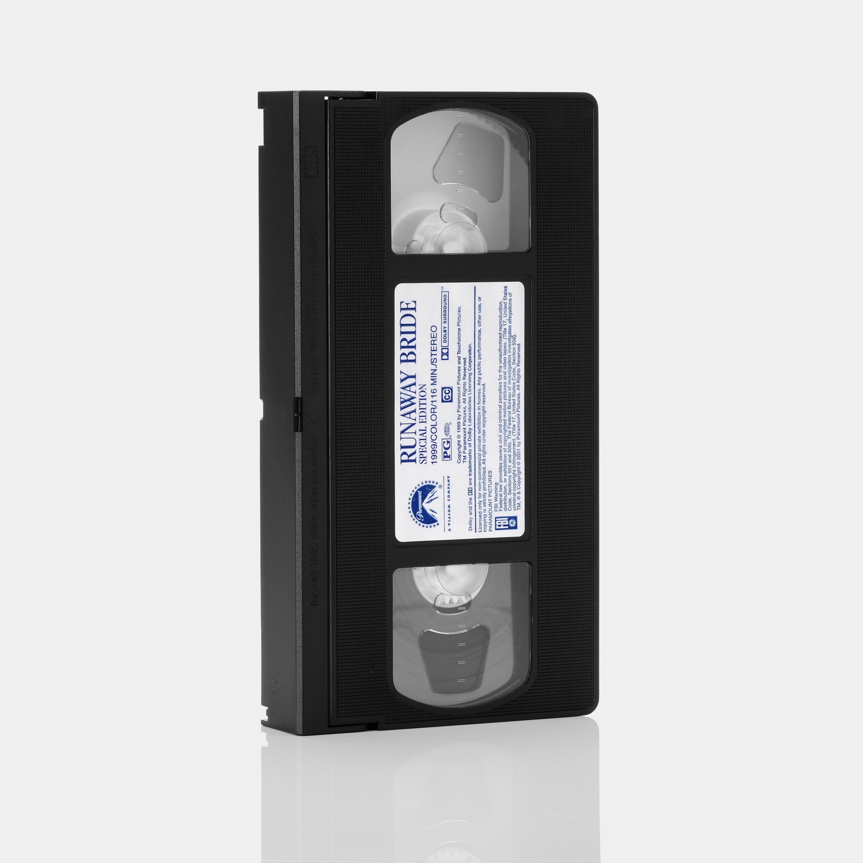 Runaway Bride VHS Tape