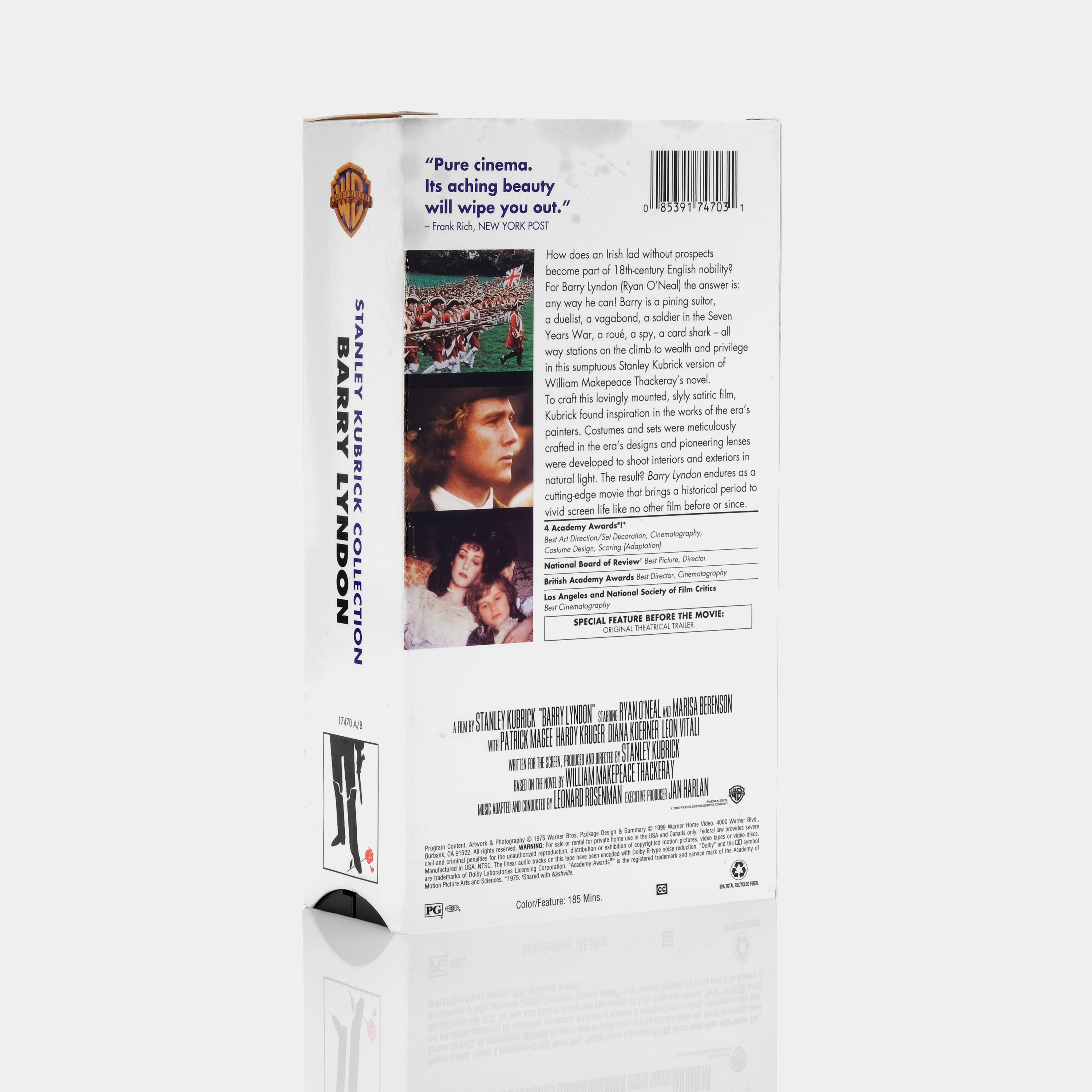 Barry Lyndon VHS Tape