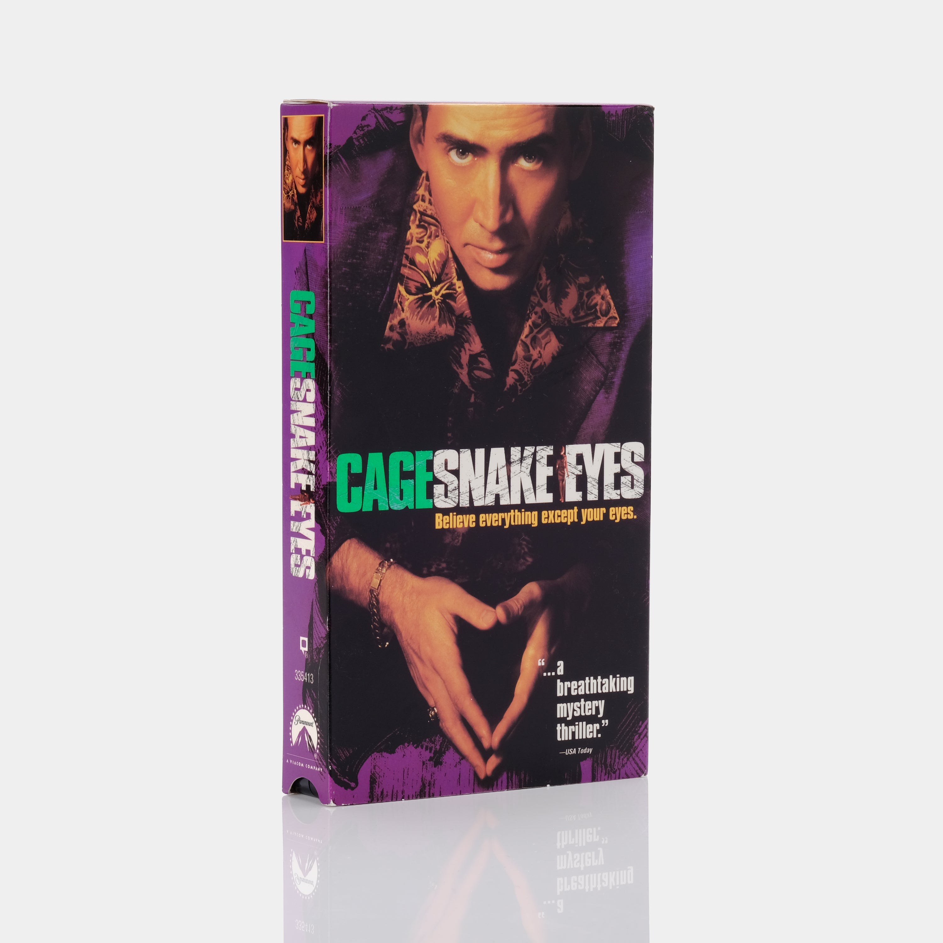 Snake Eyes VHS Tape