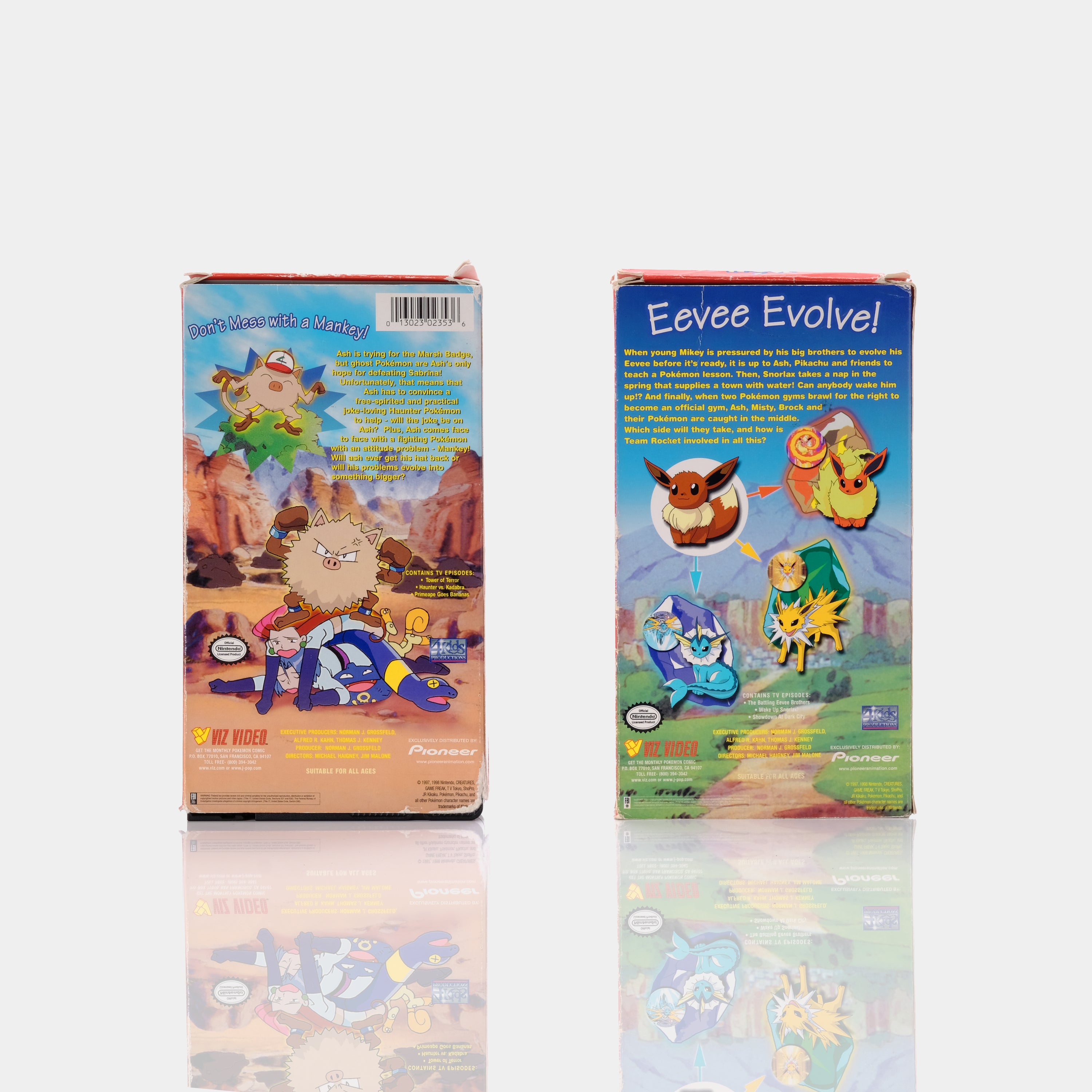 Pokémon 7 VHS Tape Lot