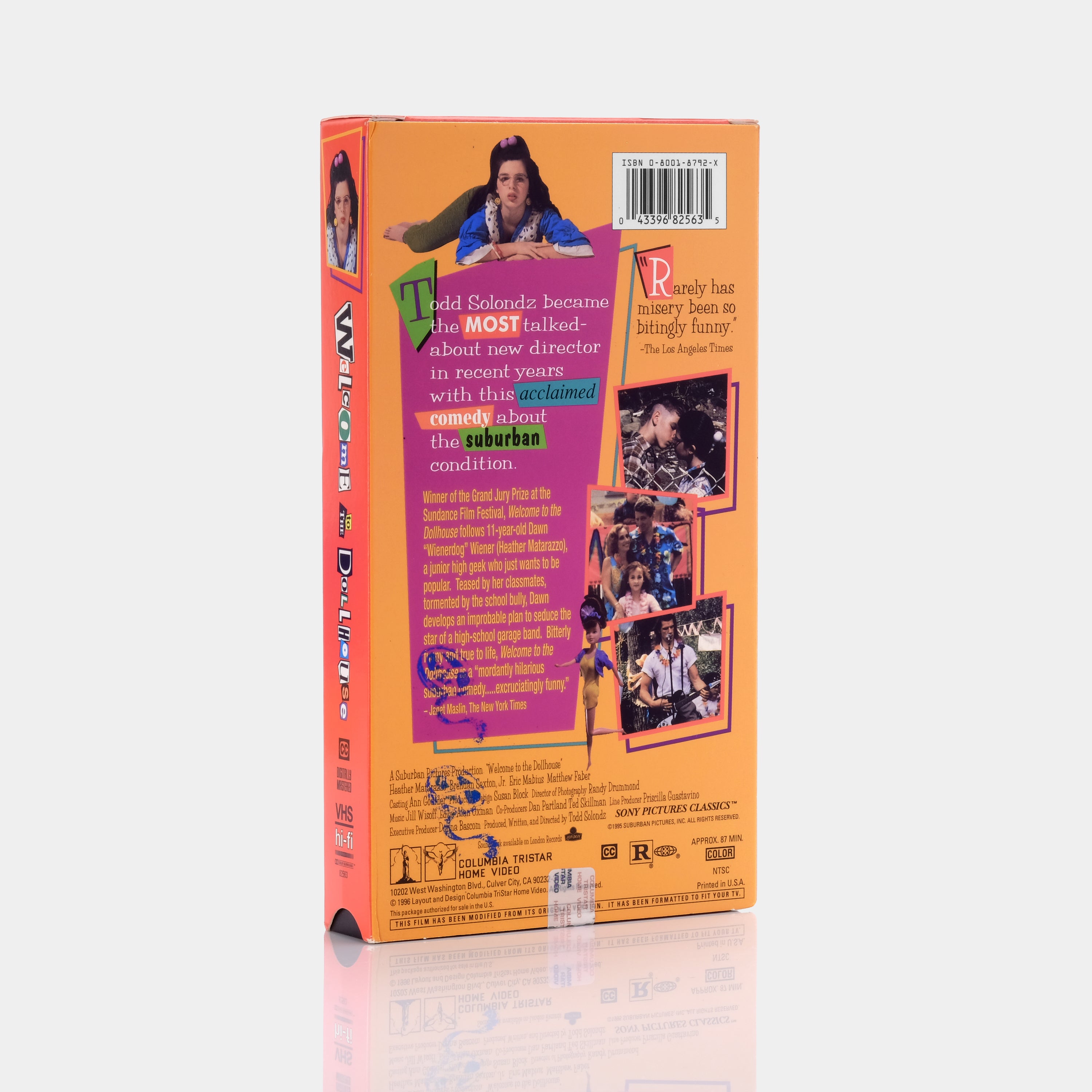 Welcome To The Dollhouse VHS Tape