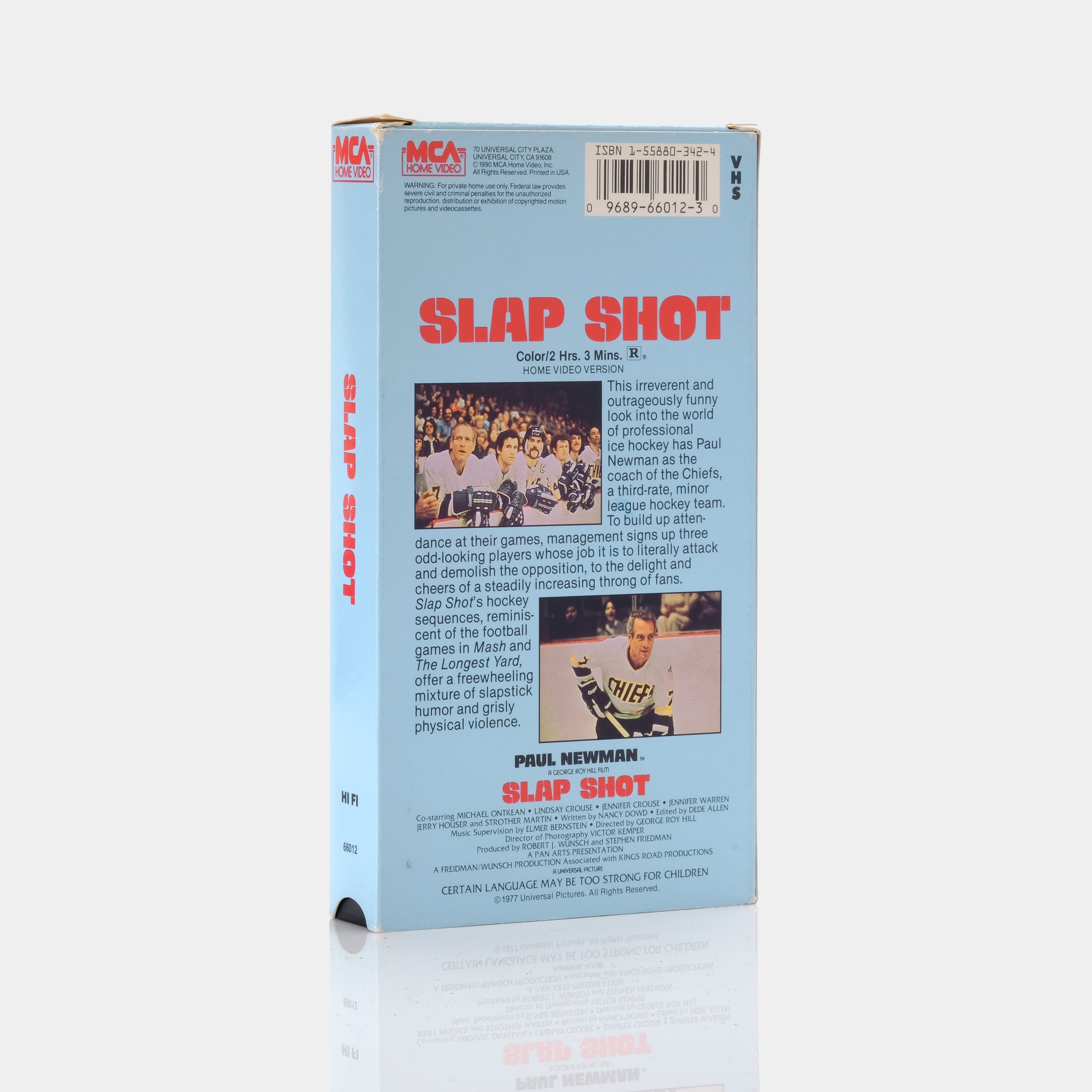 Slap Shot VHS Tape