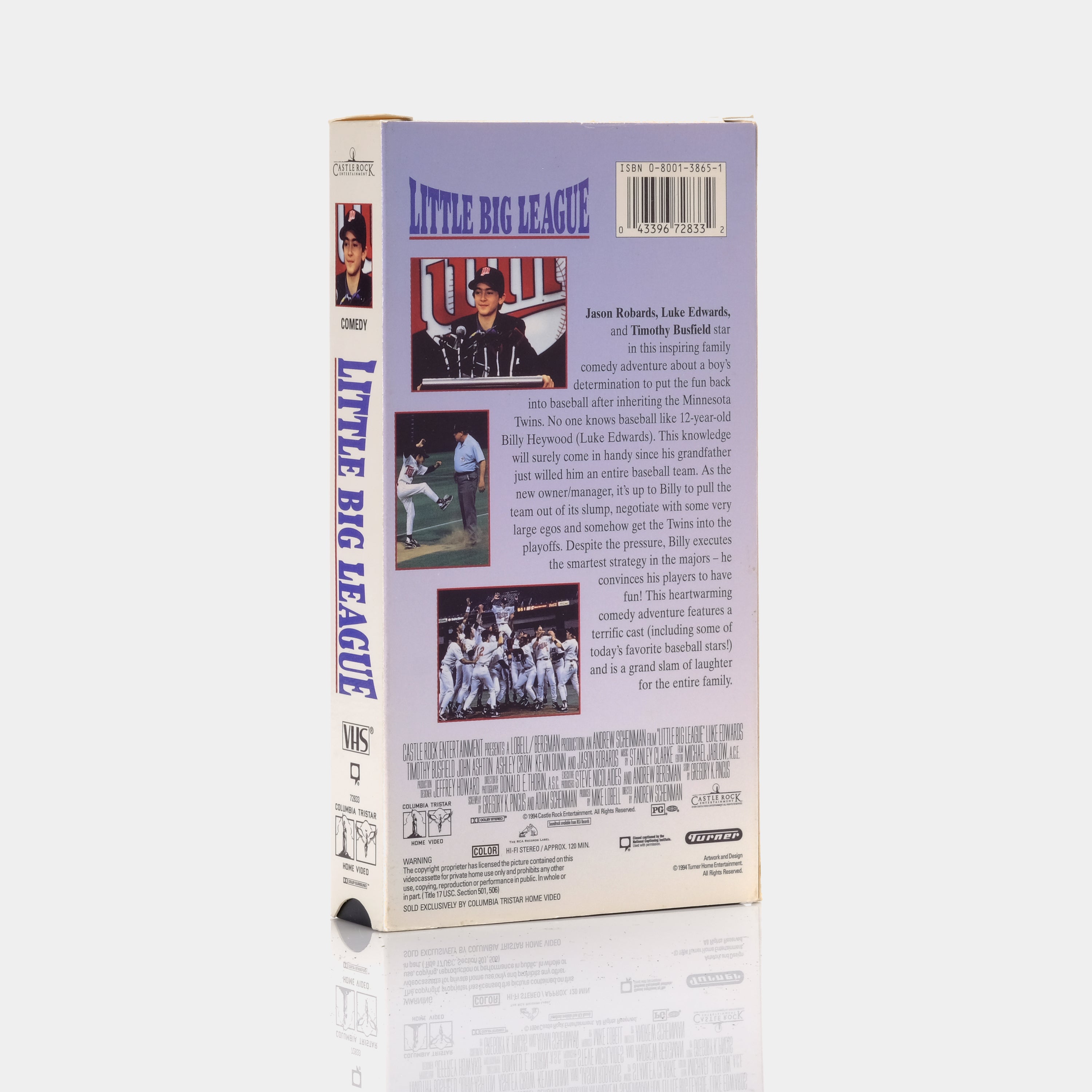 Little Big League VHS Tape