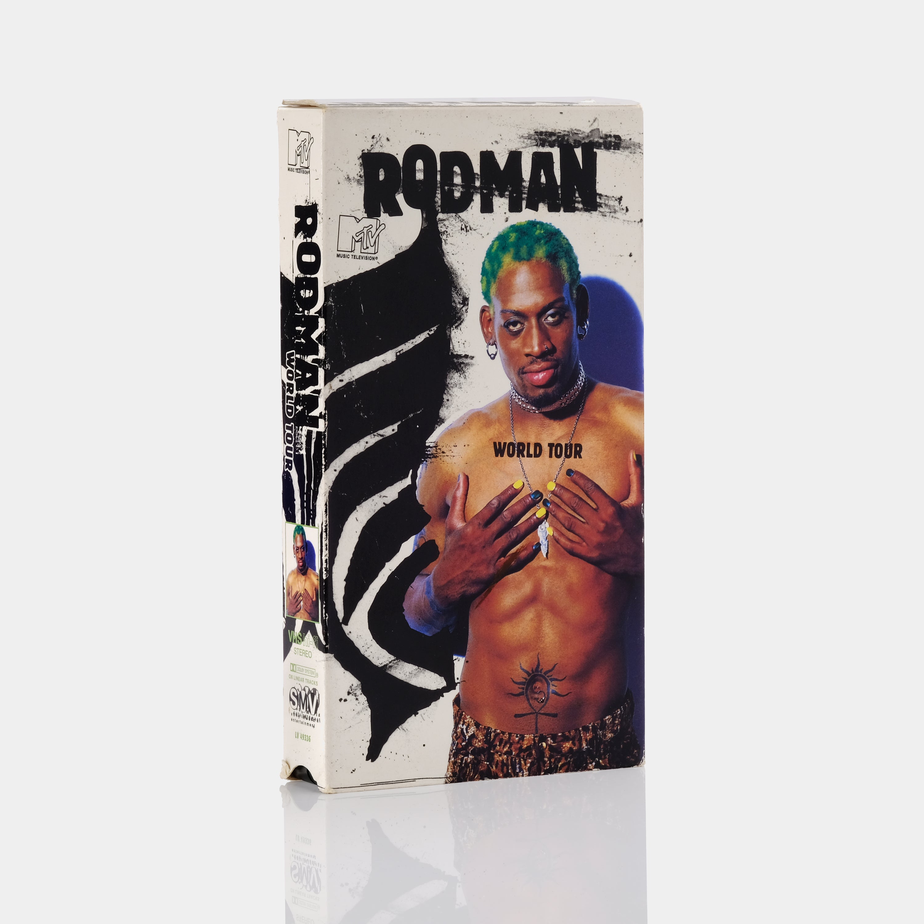 The Rodman World Tour VHS Tape