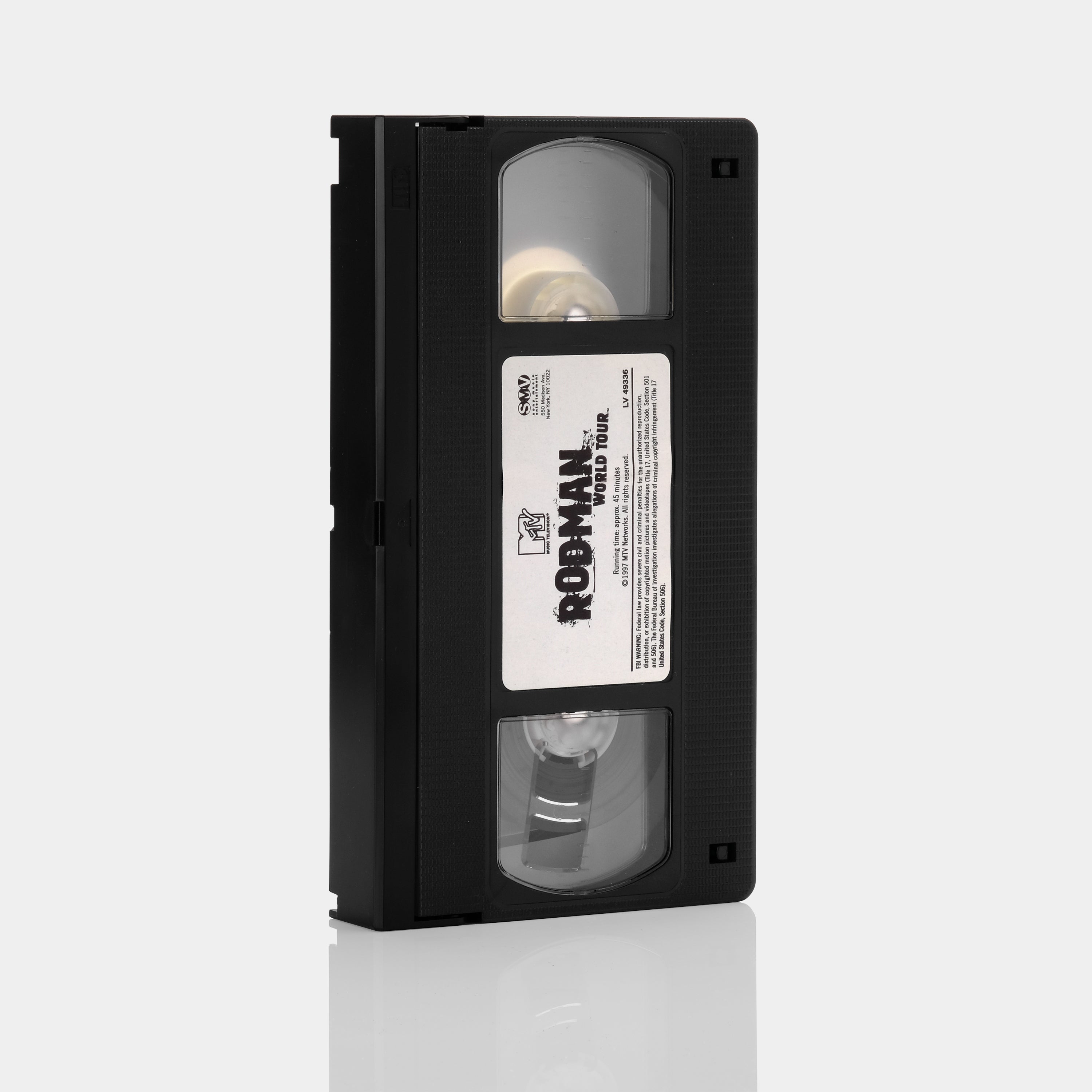 The Rodman World Tour VHS Tape