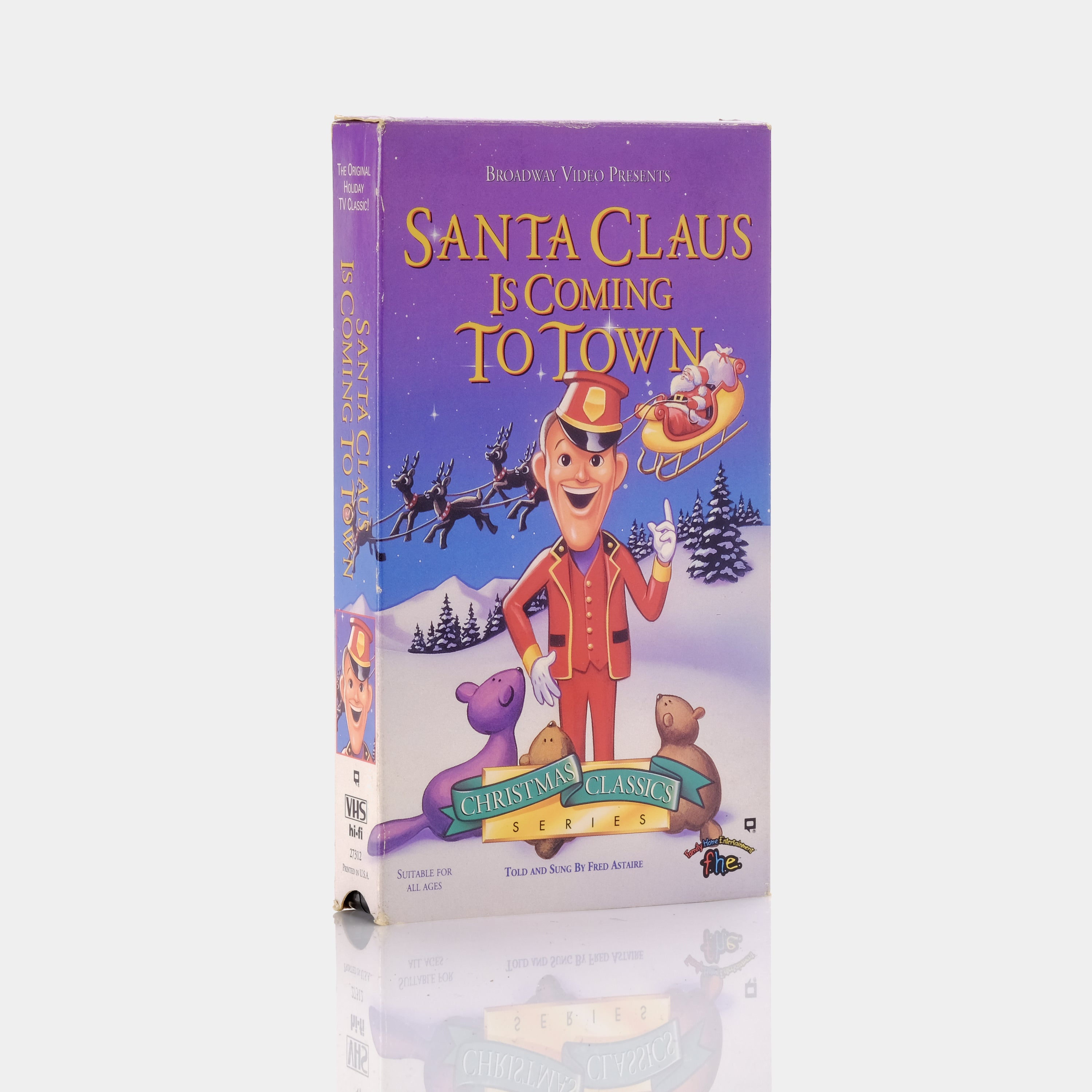 Santa Claus Is Coming To Town VHS Tape