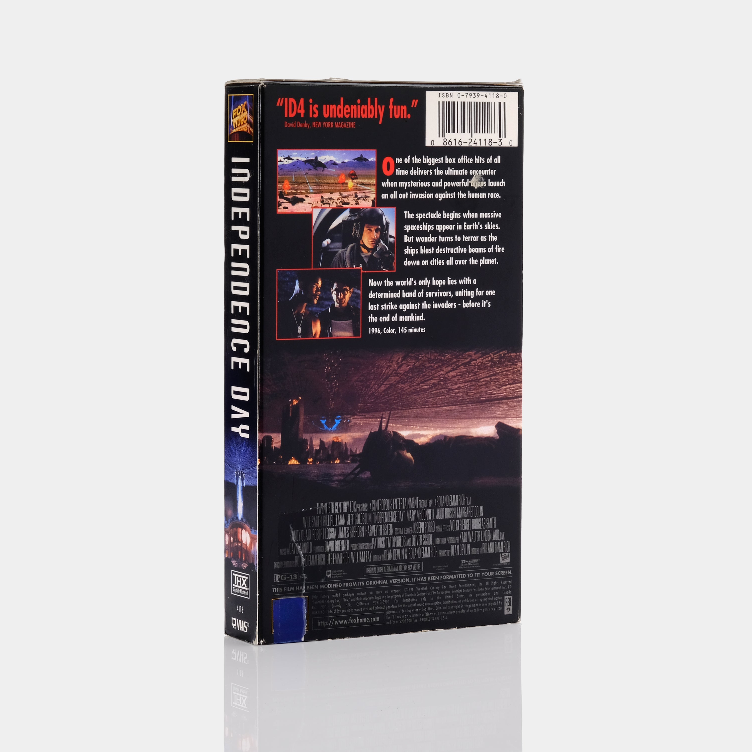 Independence Day VHS Tape