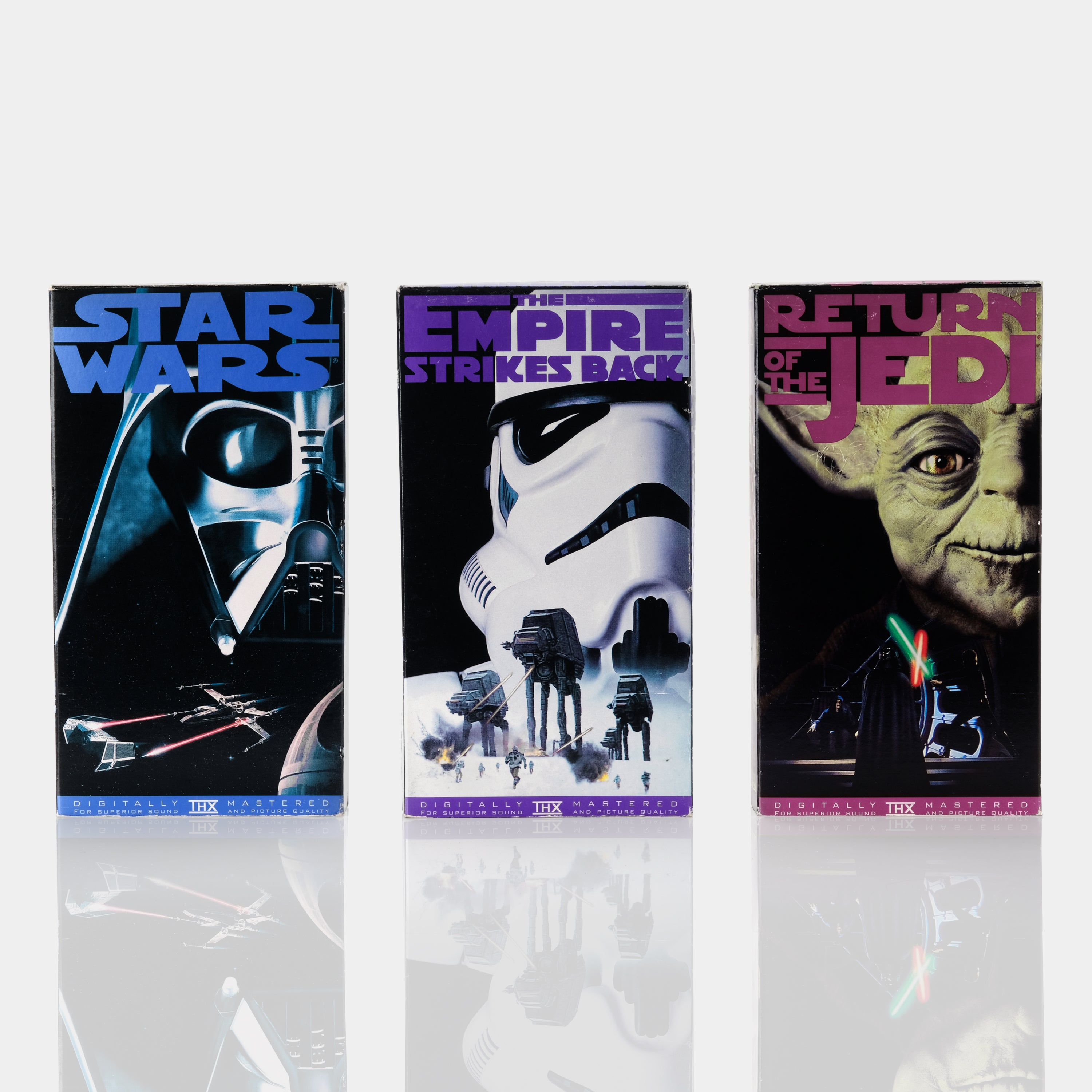 Star Wars Trilogy VHS Tape Set