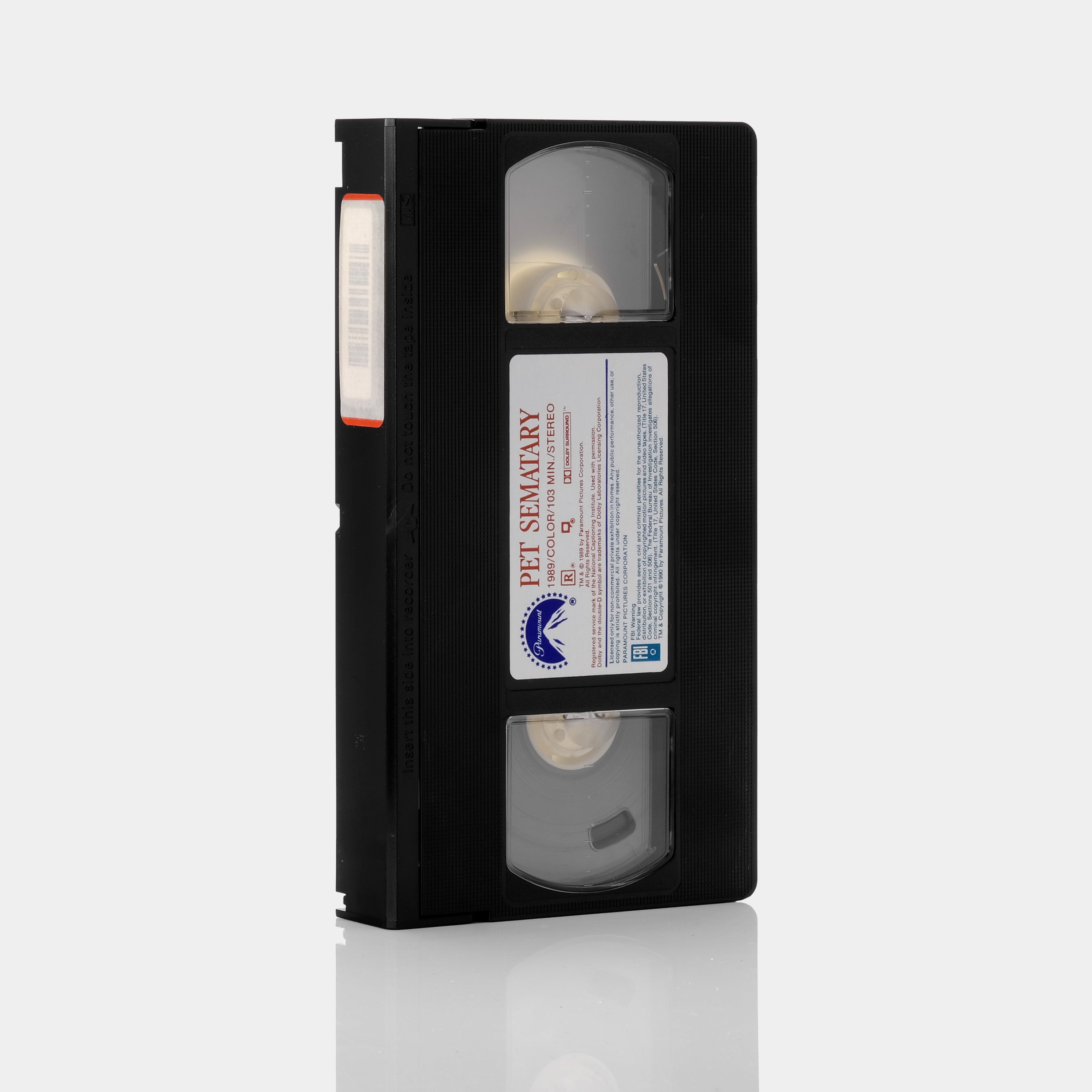 Pet Sematary VHS Tape