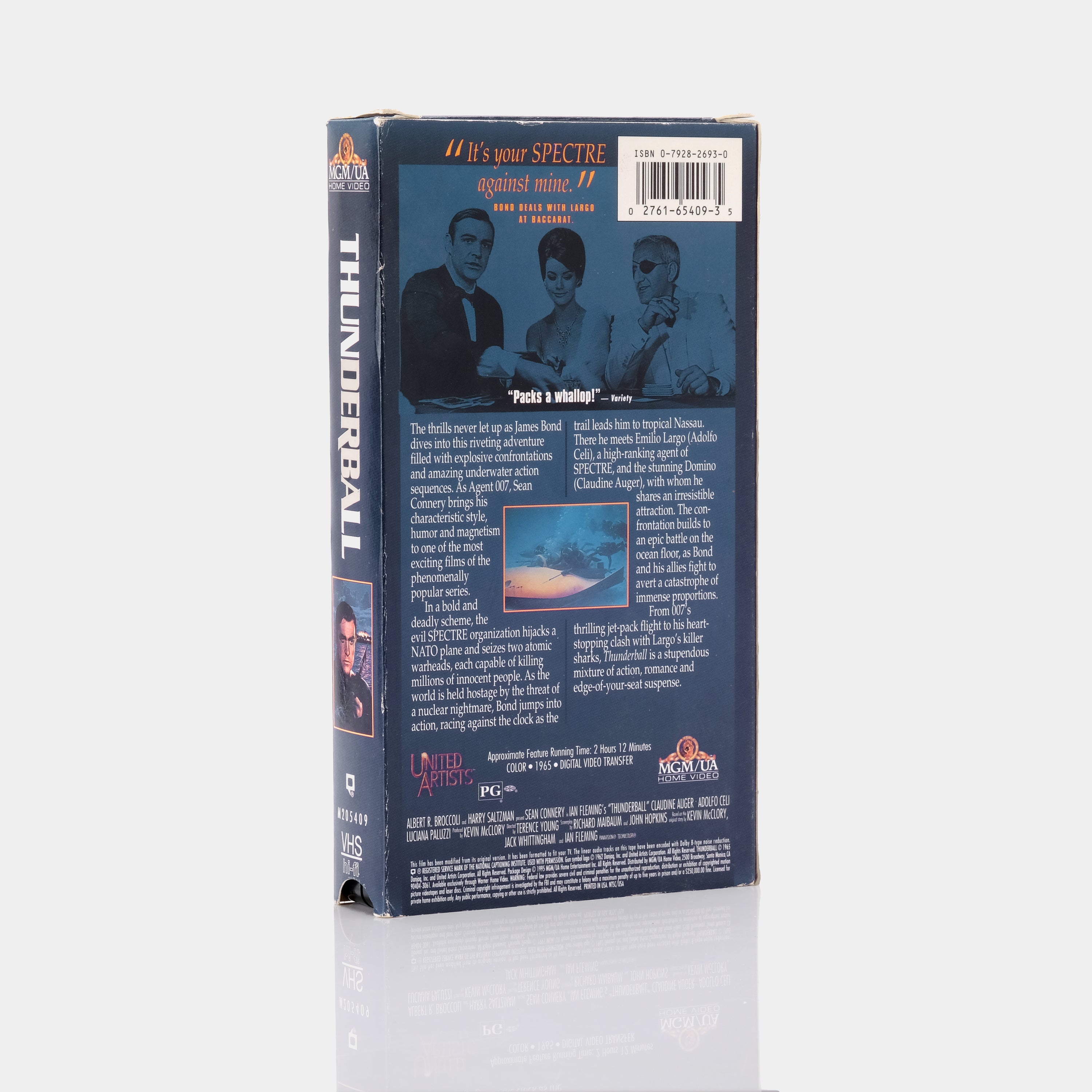 Thunderball　VHS　Tape