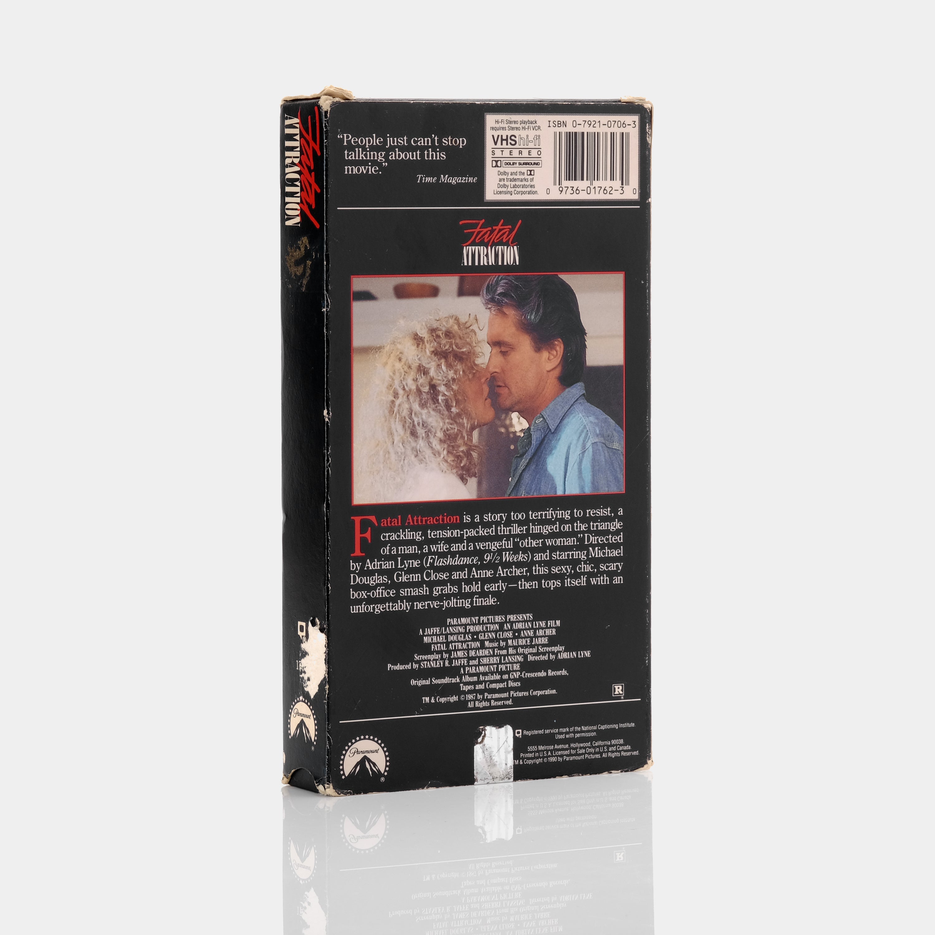 Fatal Attraction VHS Tape