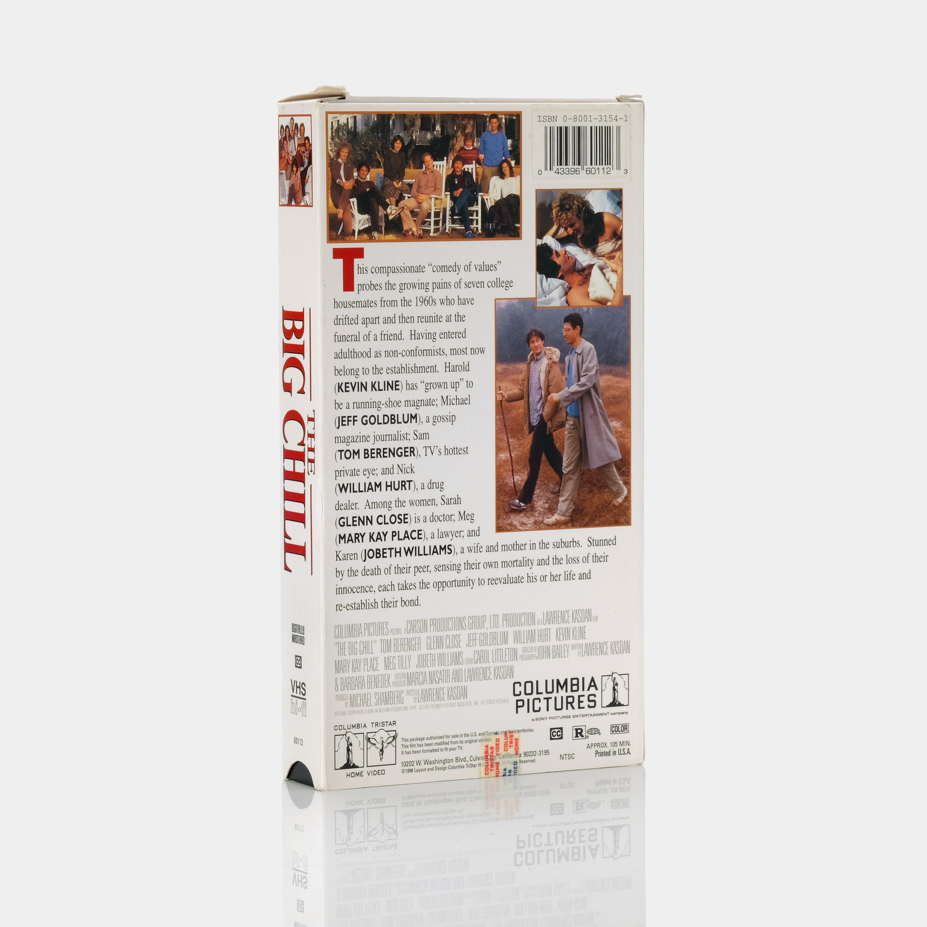 The Big Chill VHS Tape