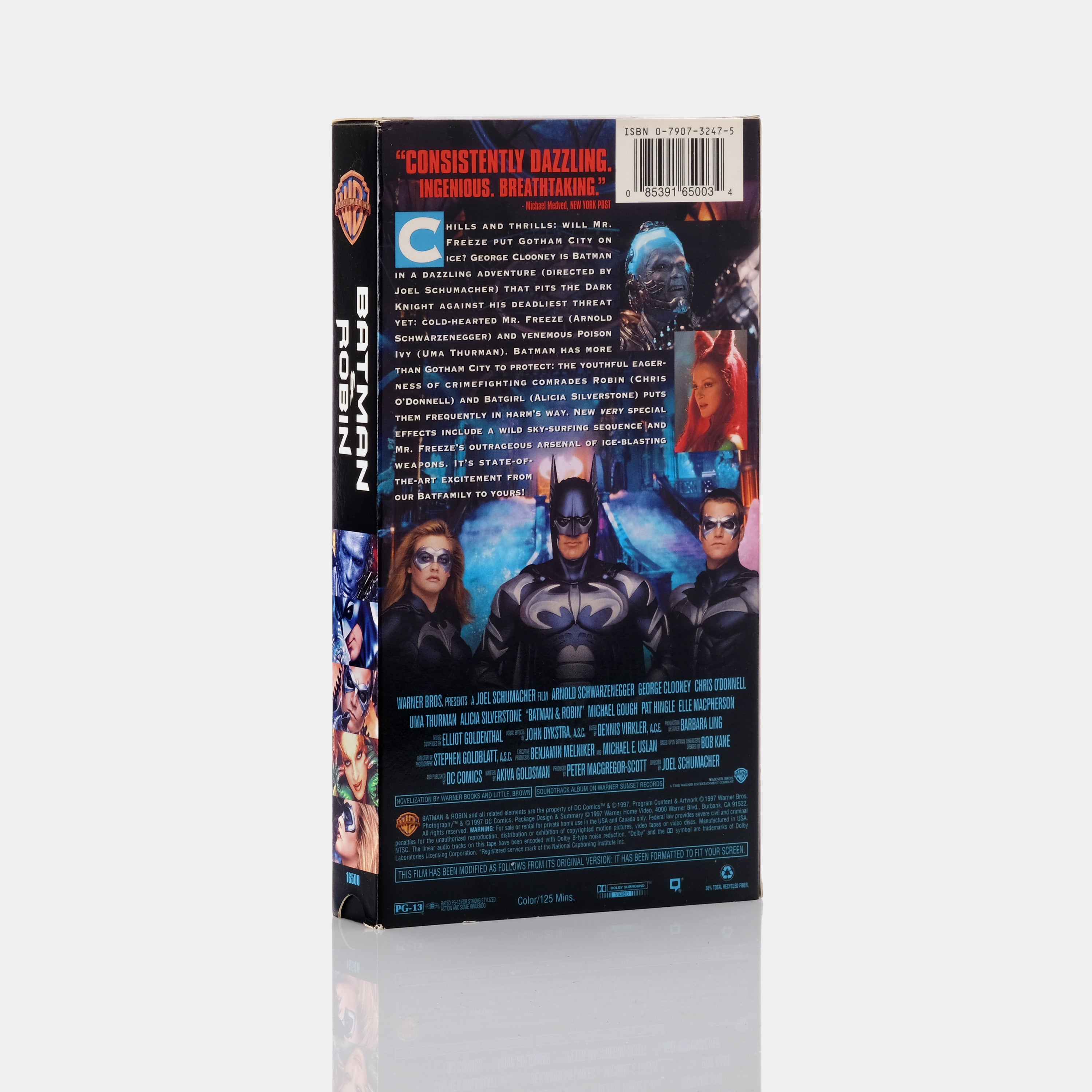 Batman & Robin VHS Tape