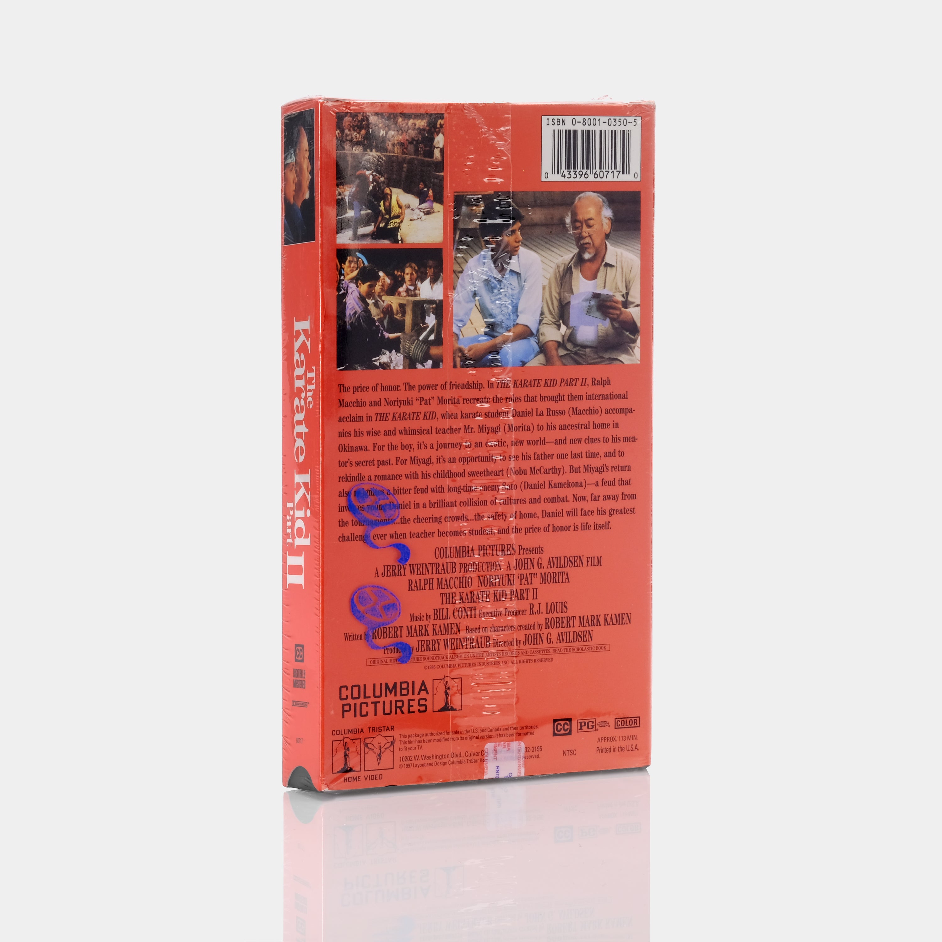 The Karate Kid Part II (Sealed) VHS Tape