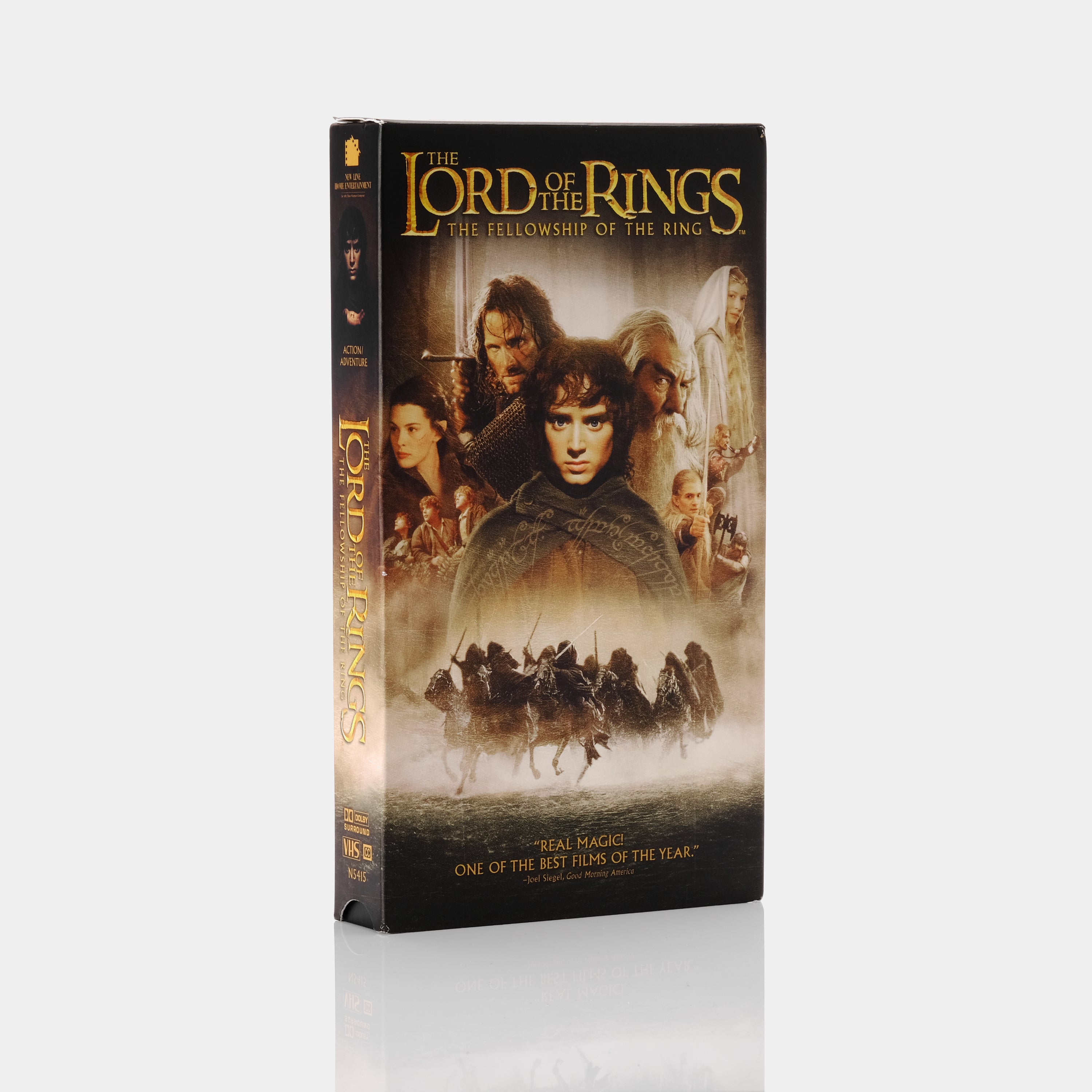 The Lord Of The Rings: The Fellowship Of The Ring VHS Tape