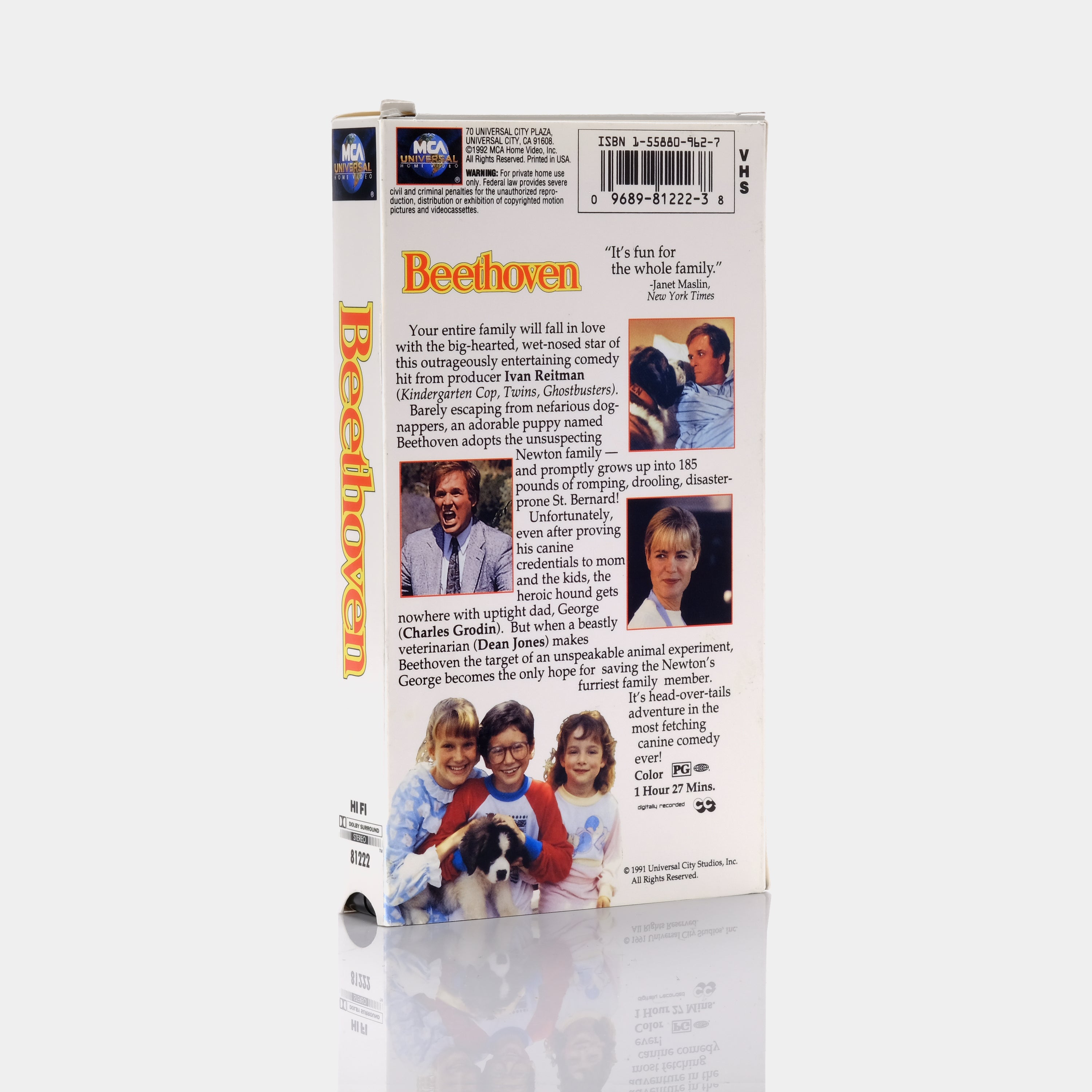 Beethoven VHS Tape