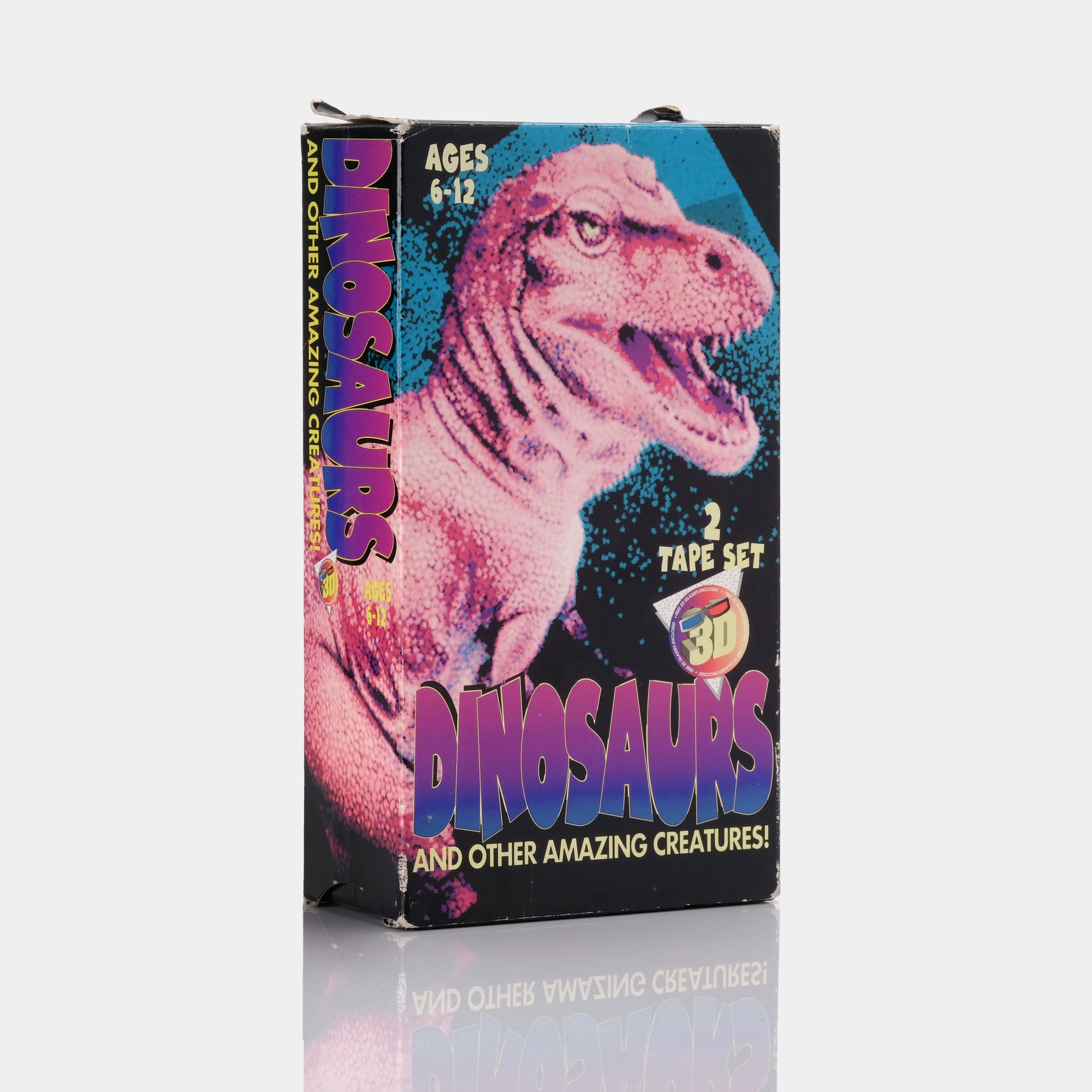 Dinosaurs and Other Amazing Creatures (3D) VHS Tape Set