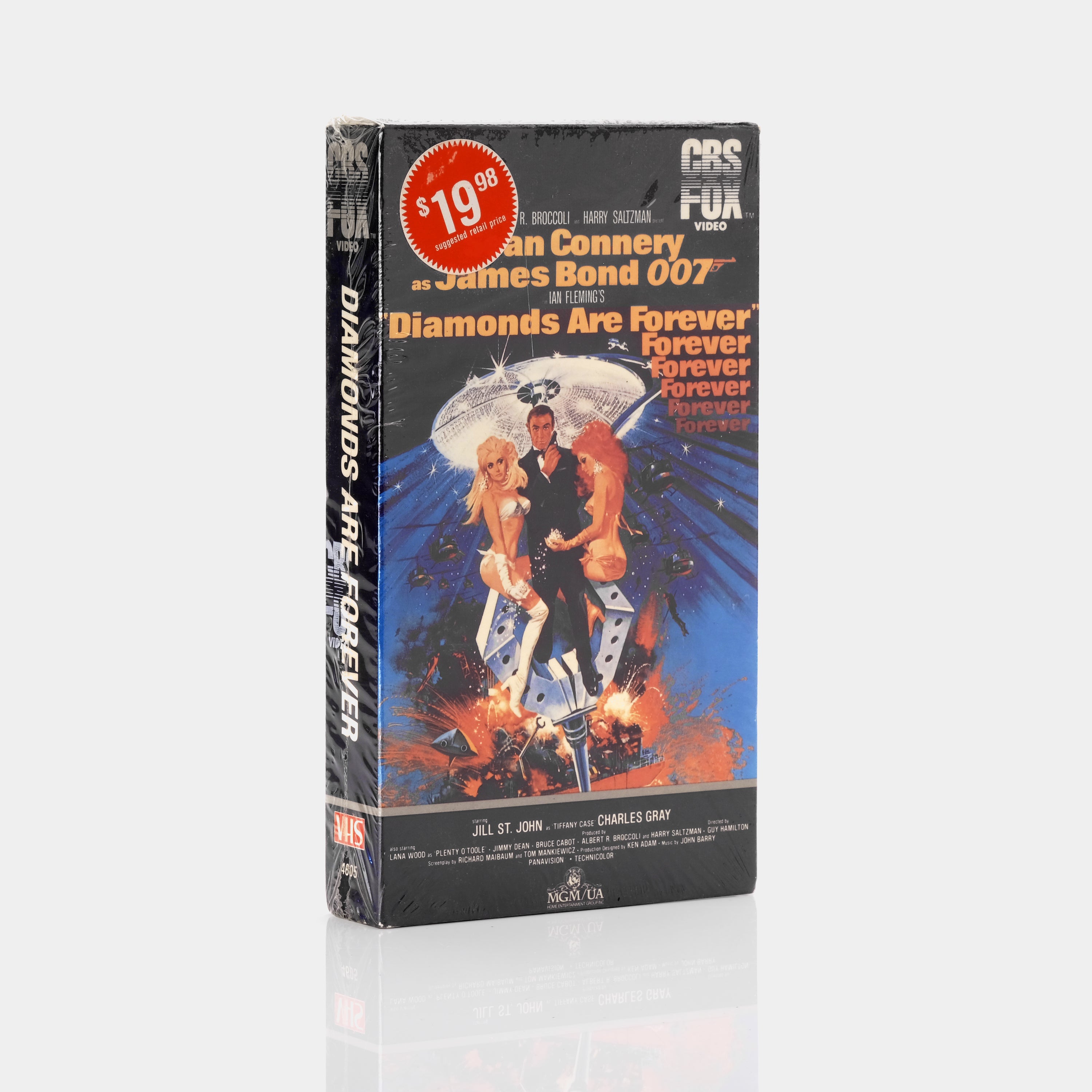 Diamonds Are Forever (Sealed) VHS Tape