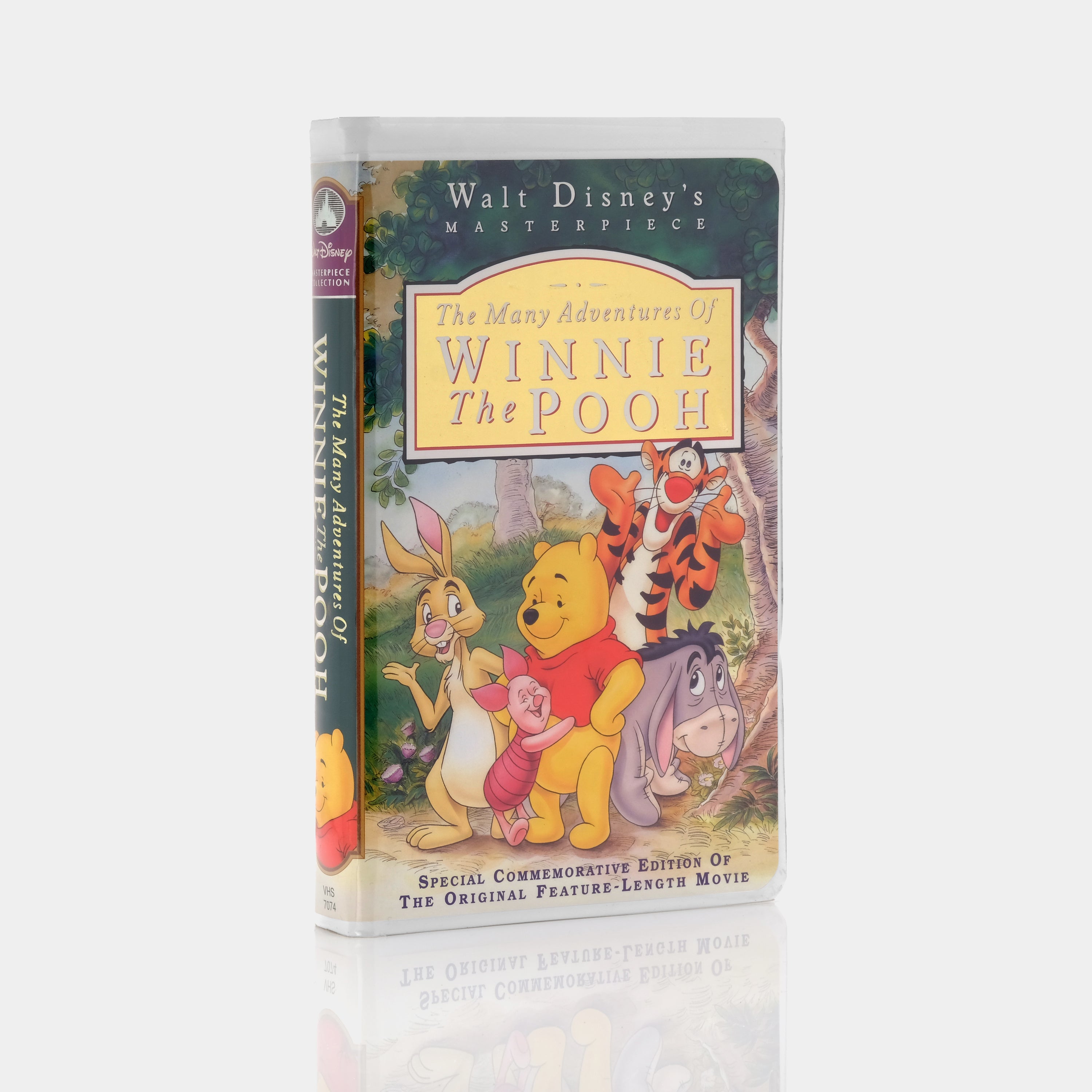 Disney's The Many Adventures Of Winnie The Pooh VHS Tape