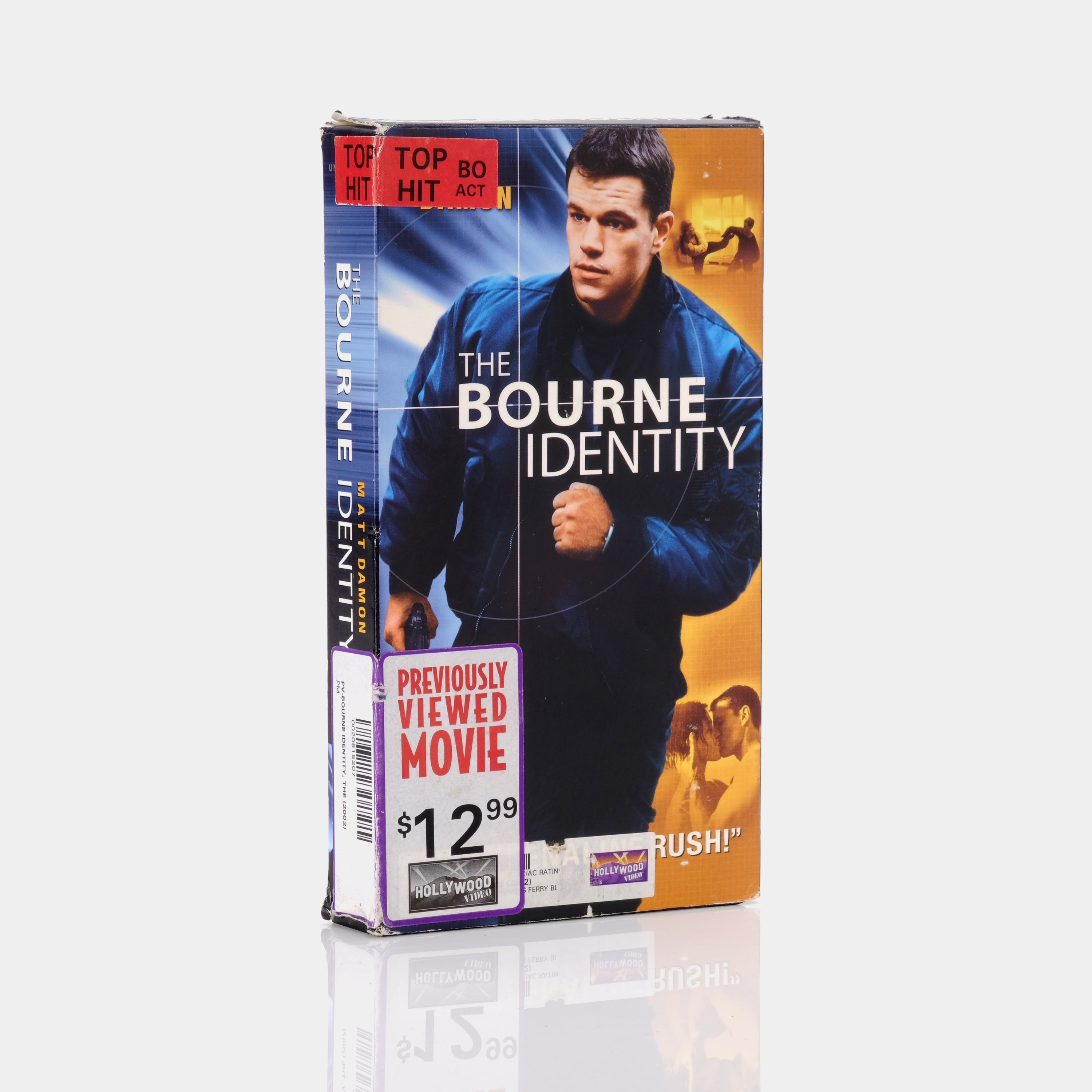 The Bourne Identity VHS Tape