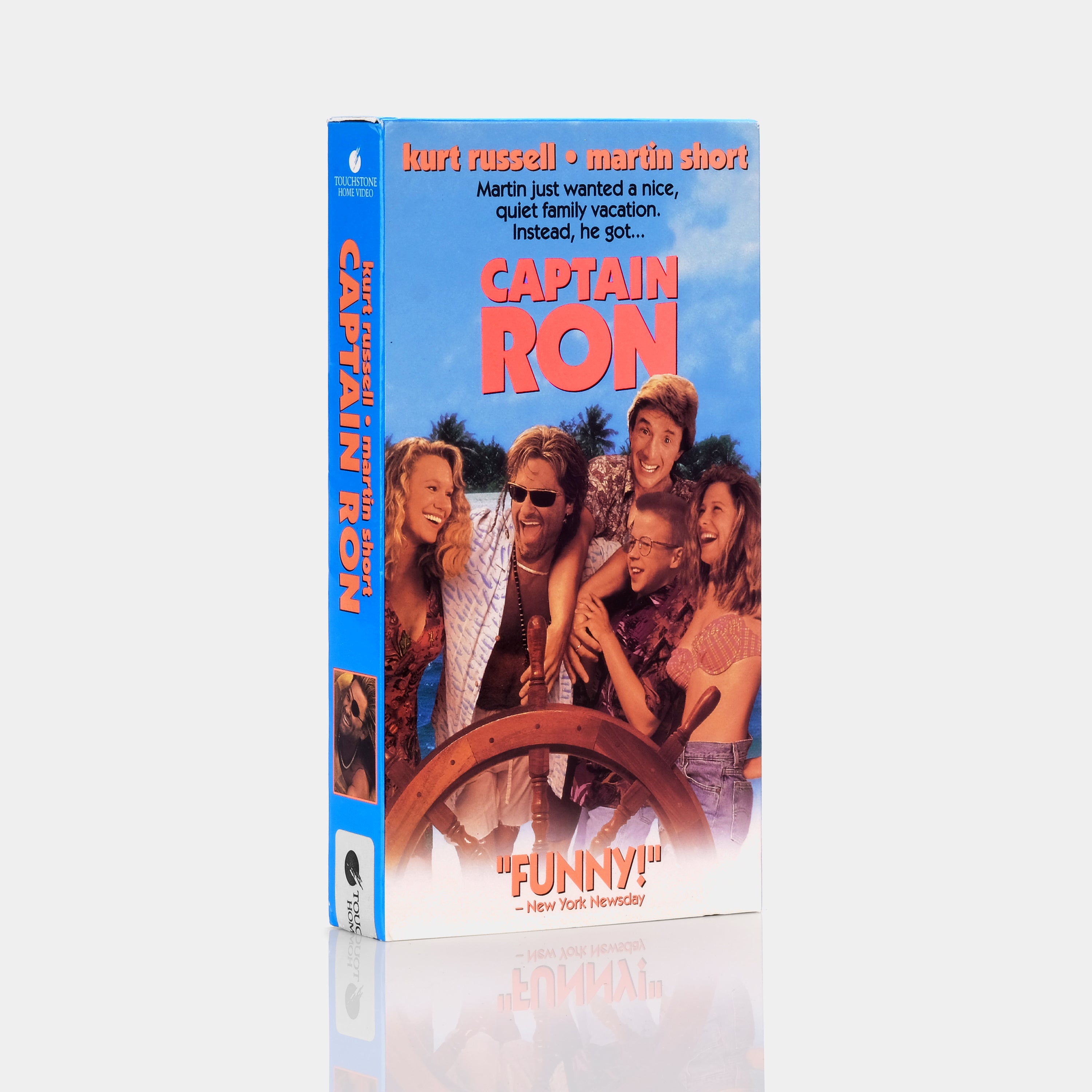 Captain Ron VHS Tape