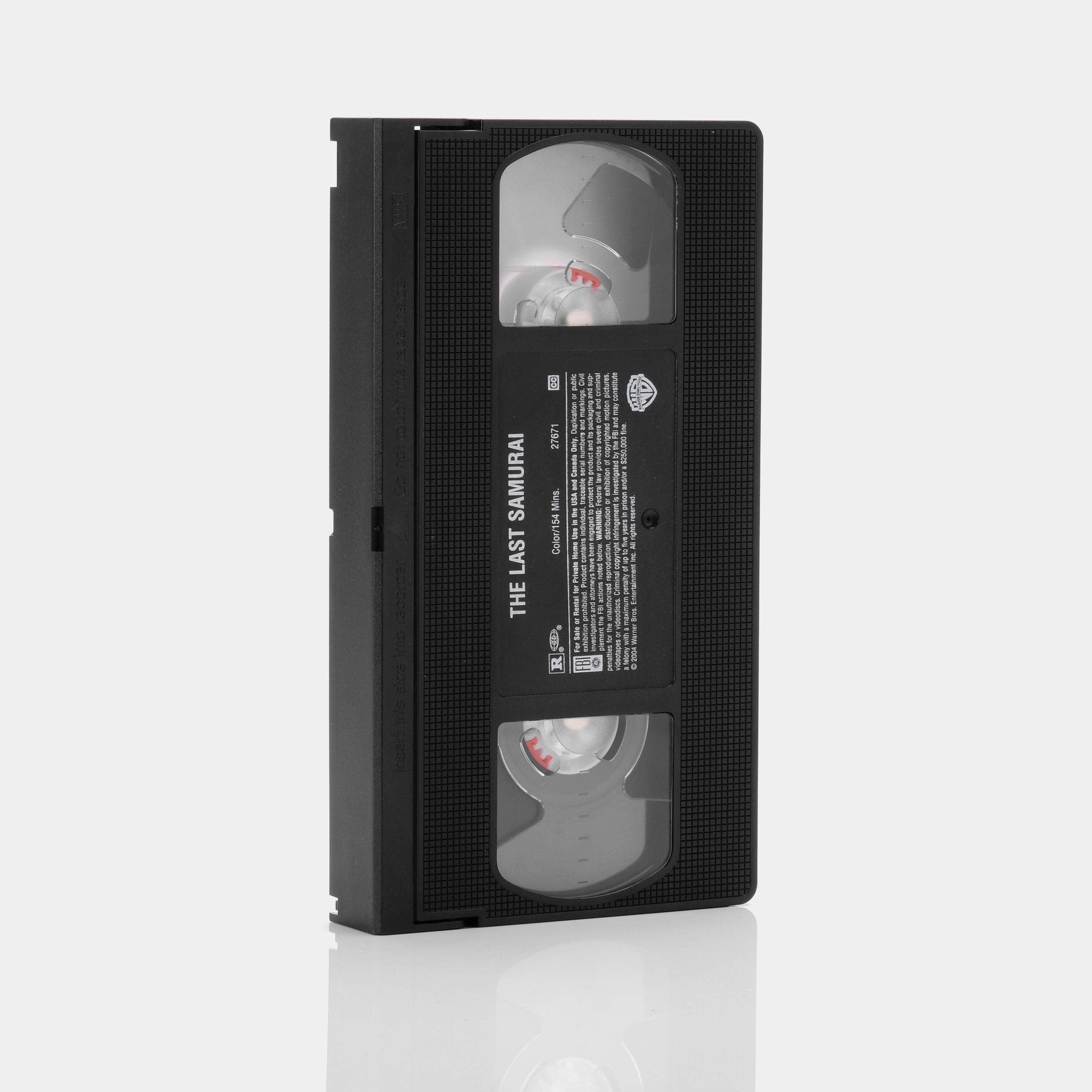 The Last Samurai VHS Tape