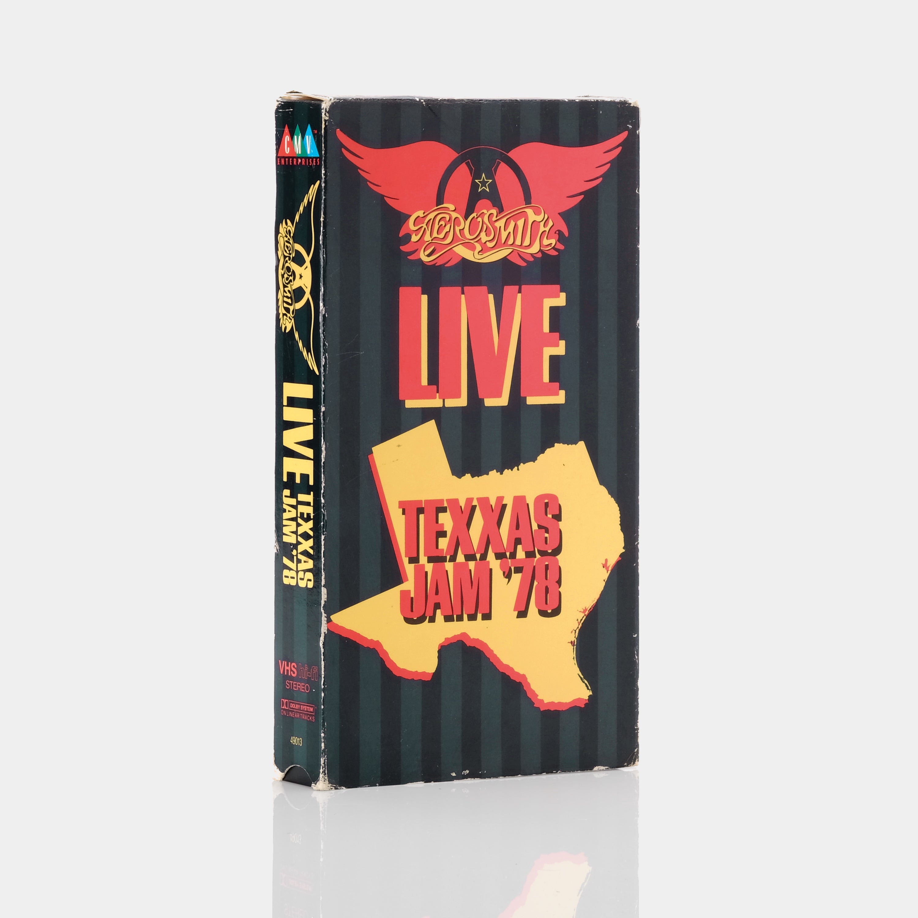 Aerosmith Live Texas Jam '78 VHS Tape