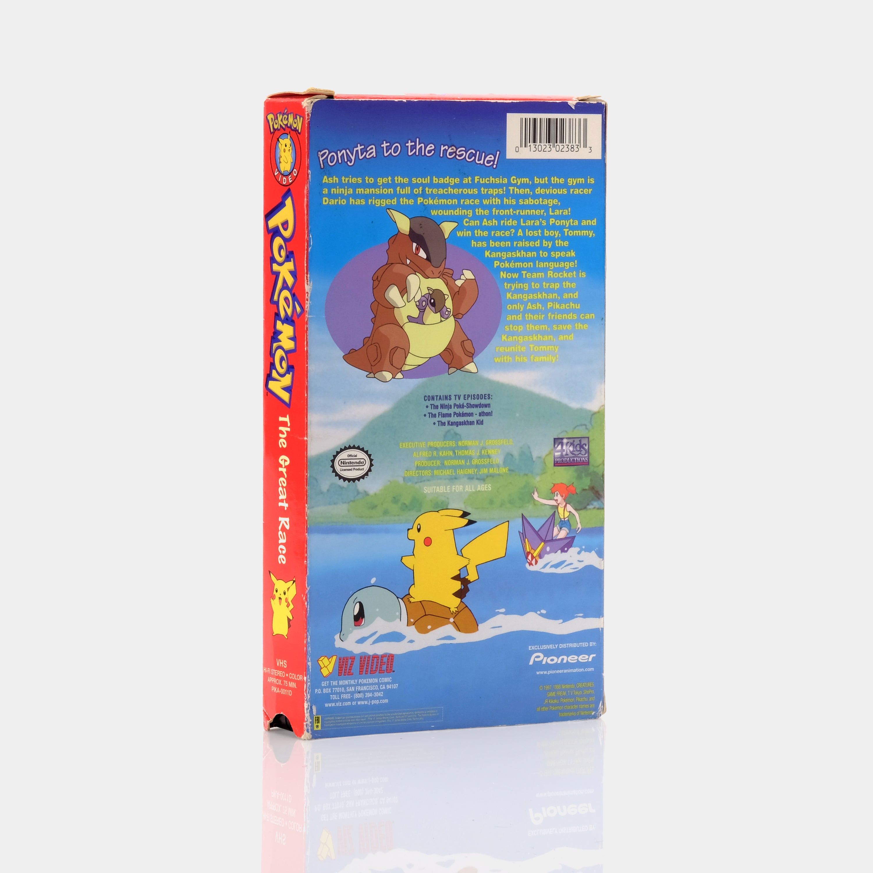 Pokémon: The Great Race VHS Tape