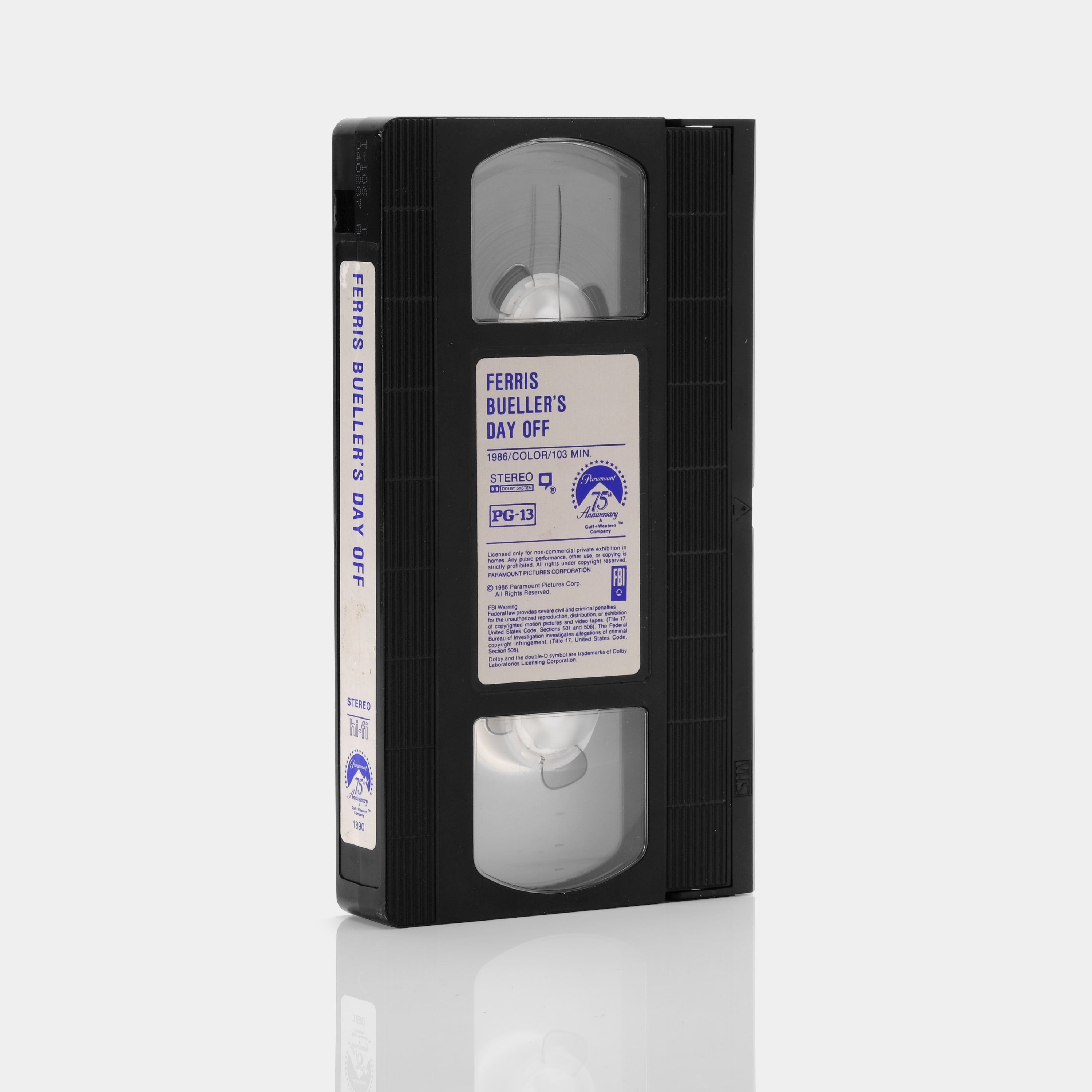 Ferris Bueller's Day Off VHS Tape