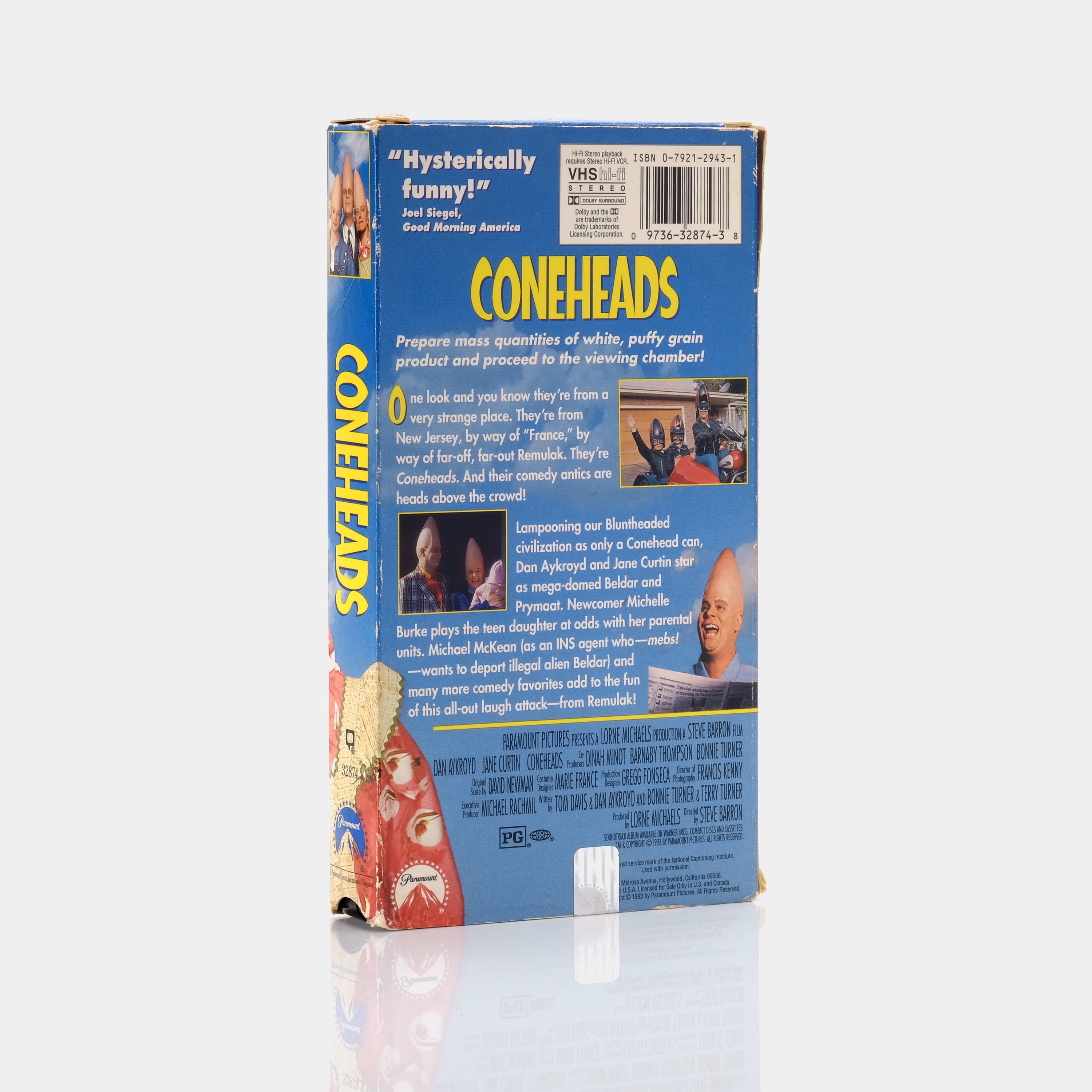 Coneheads VHS Tape