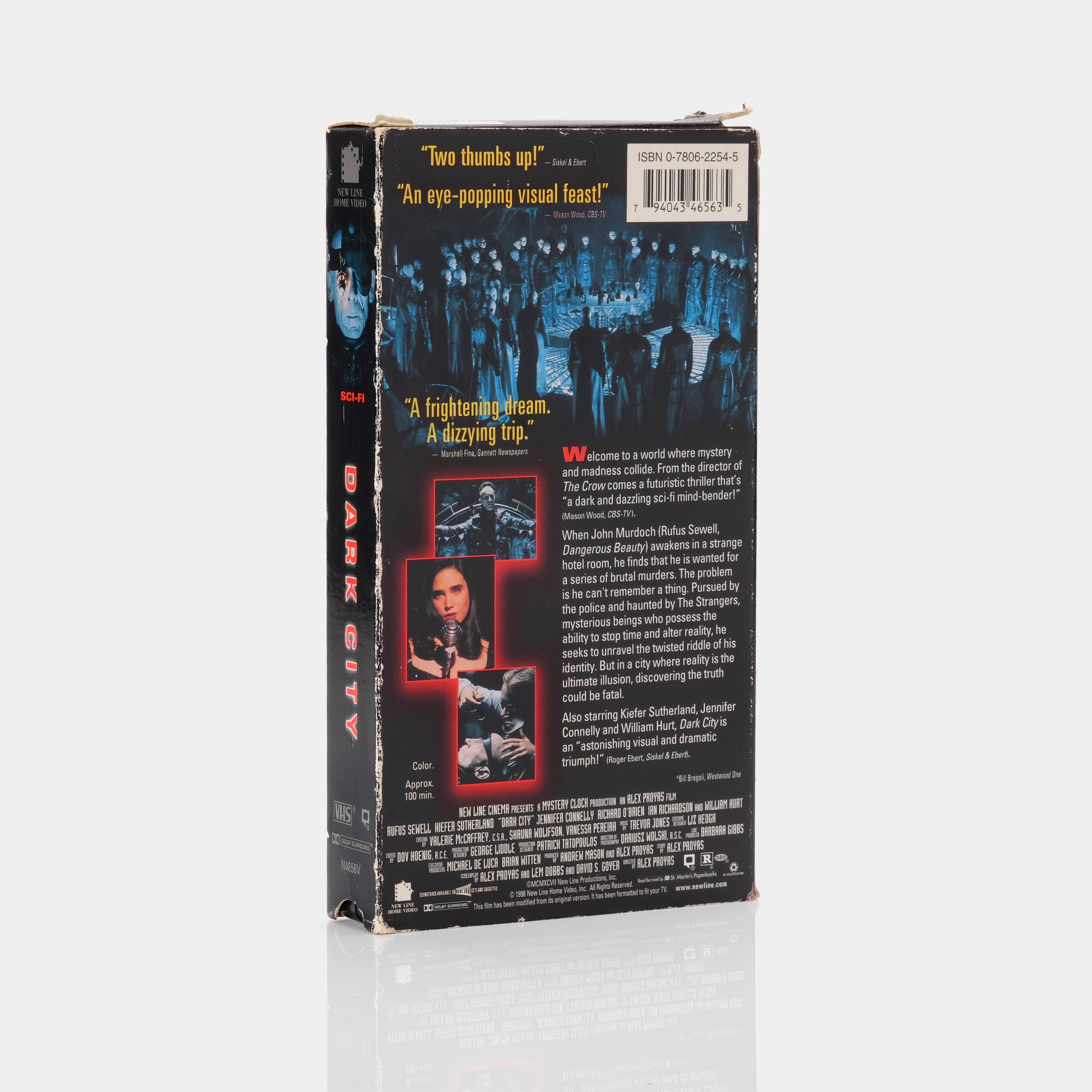 Dark City VHS Tape