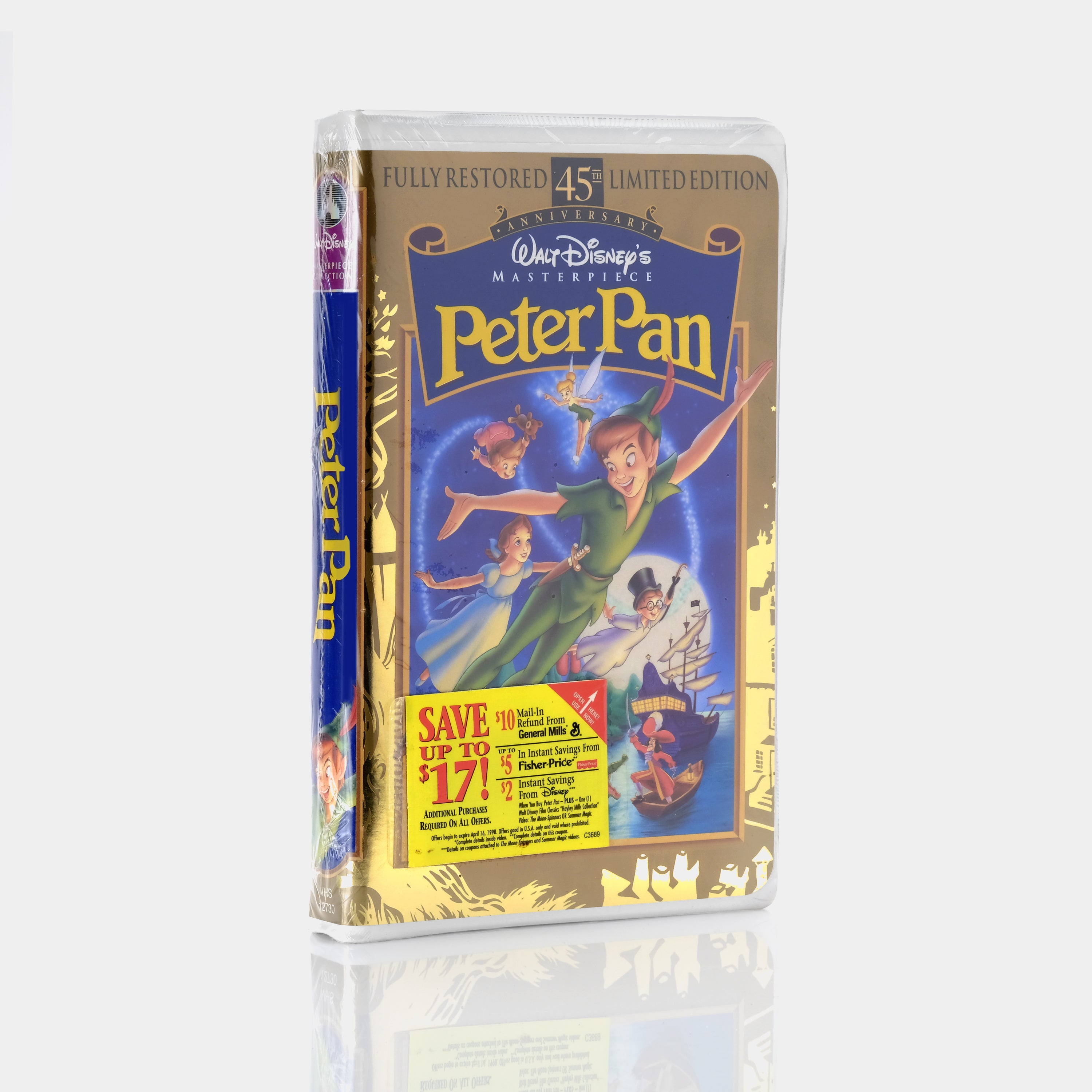 Disney's Peter Pan (Sealed) VHS Tape