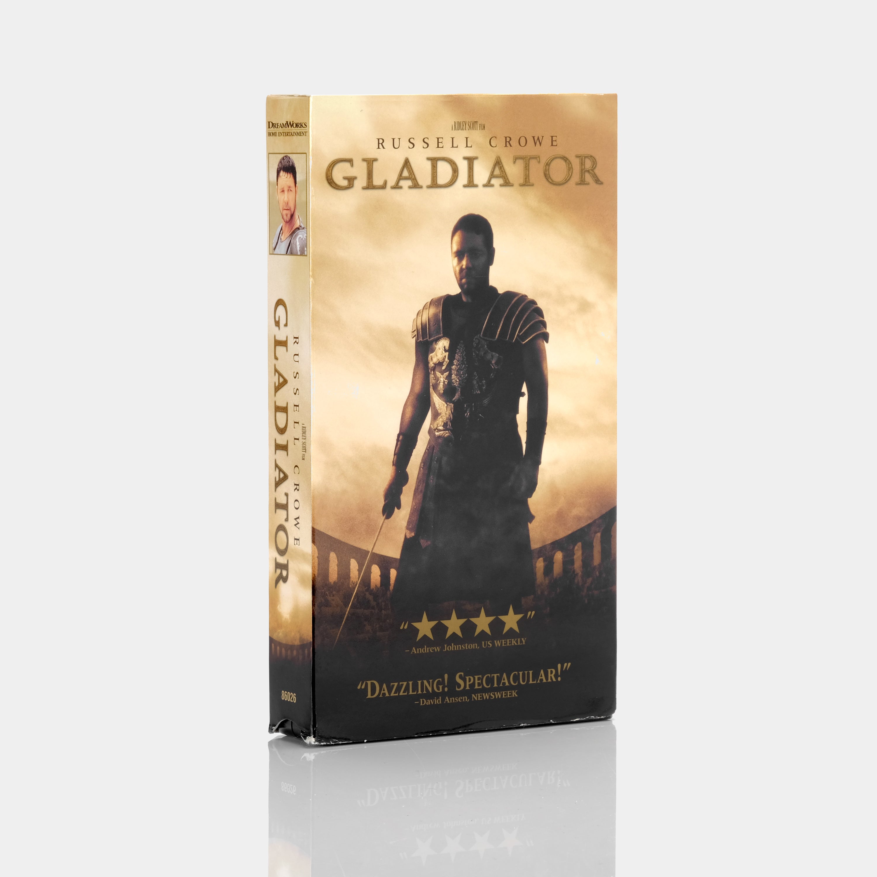 Gladiator VHS Tape