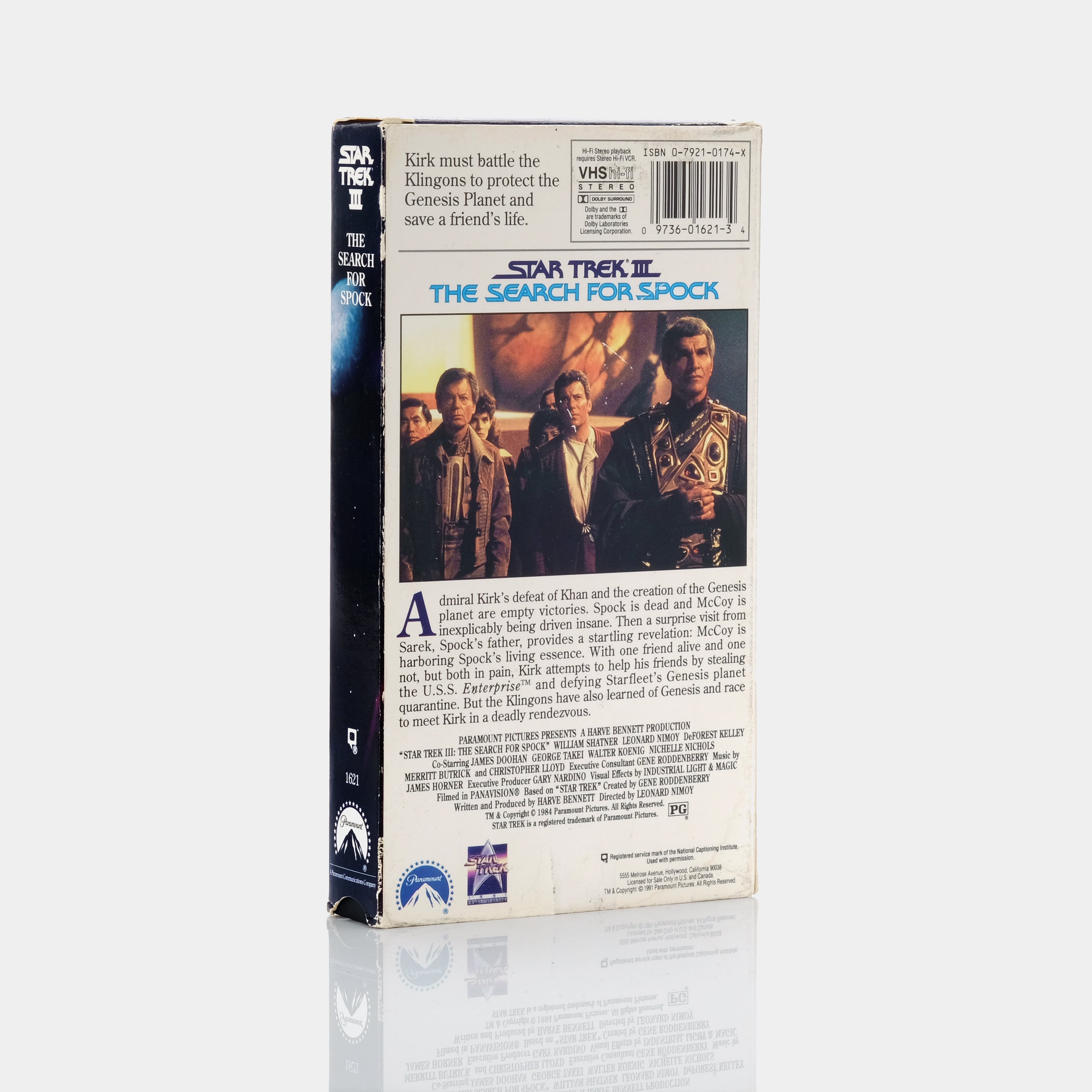 Star Trek III: The Search for Spock VHS Tape