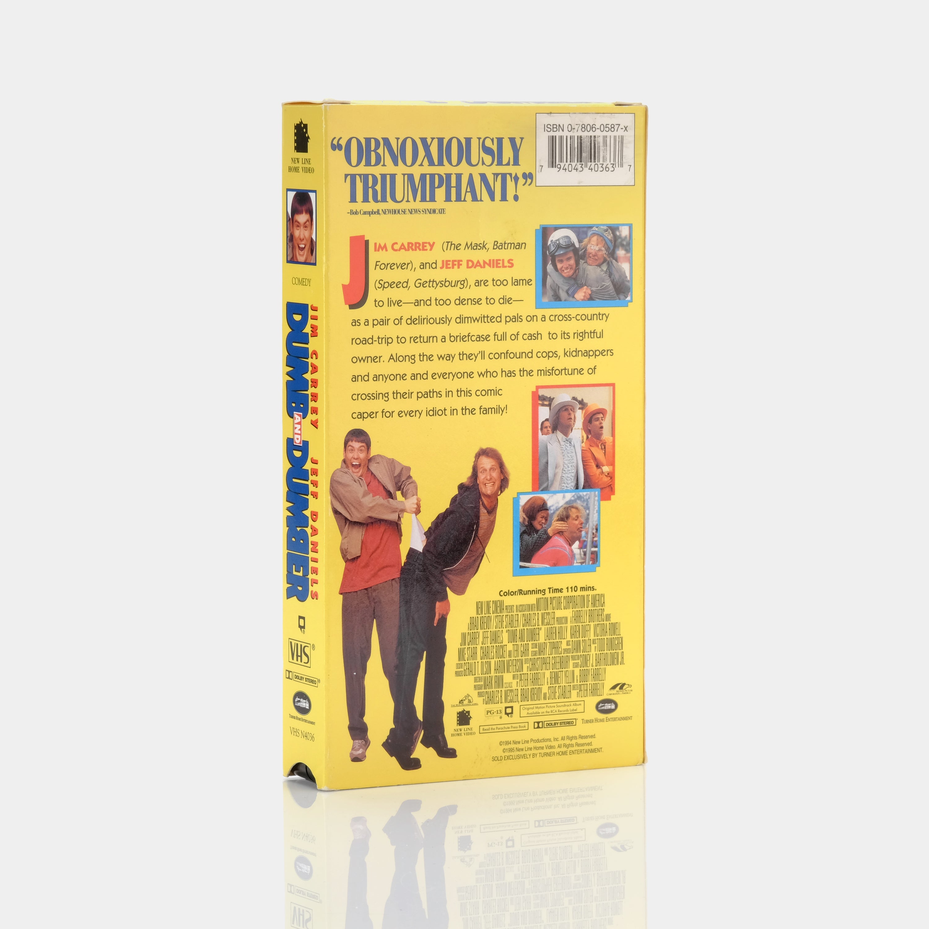Dumb and Dumber VHS Tape