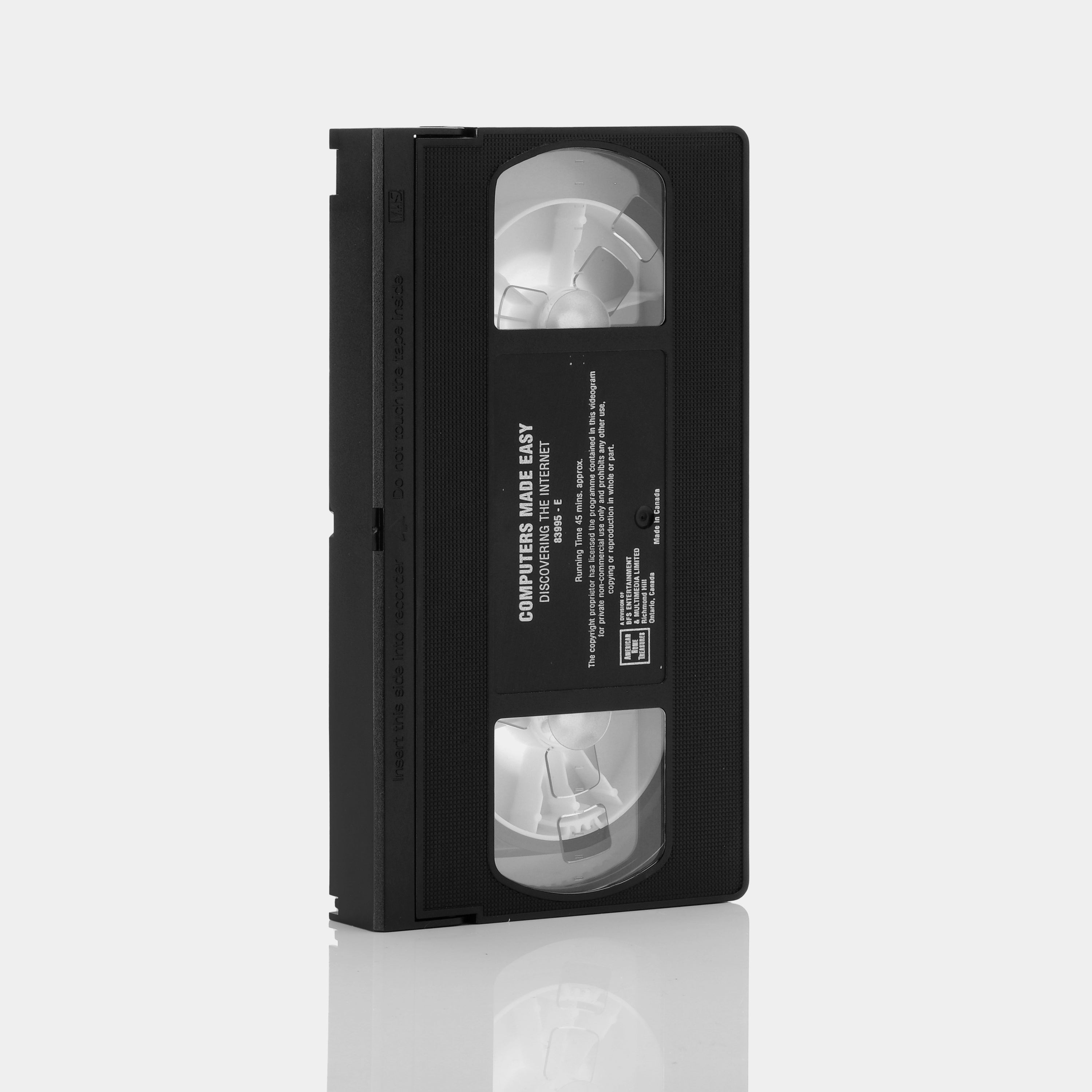 Computers Made Easy: Discovering The Internet VHS Tape