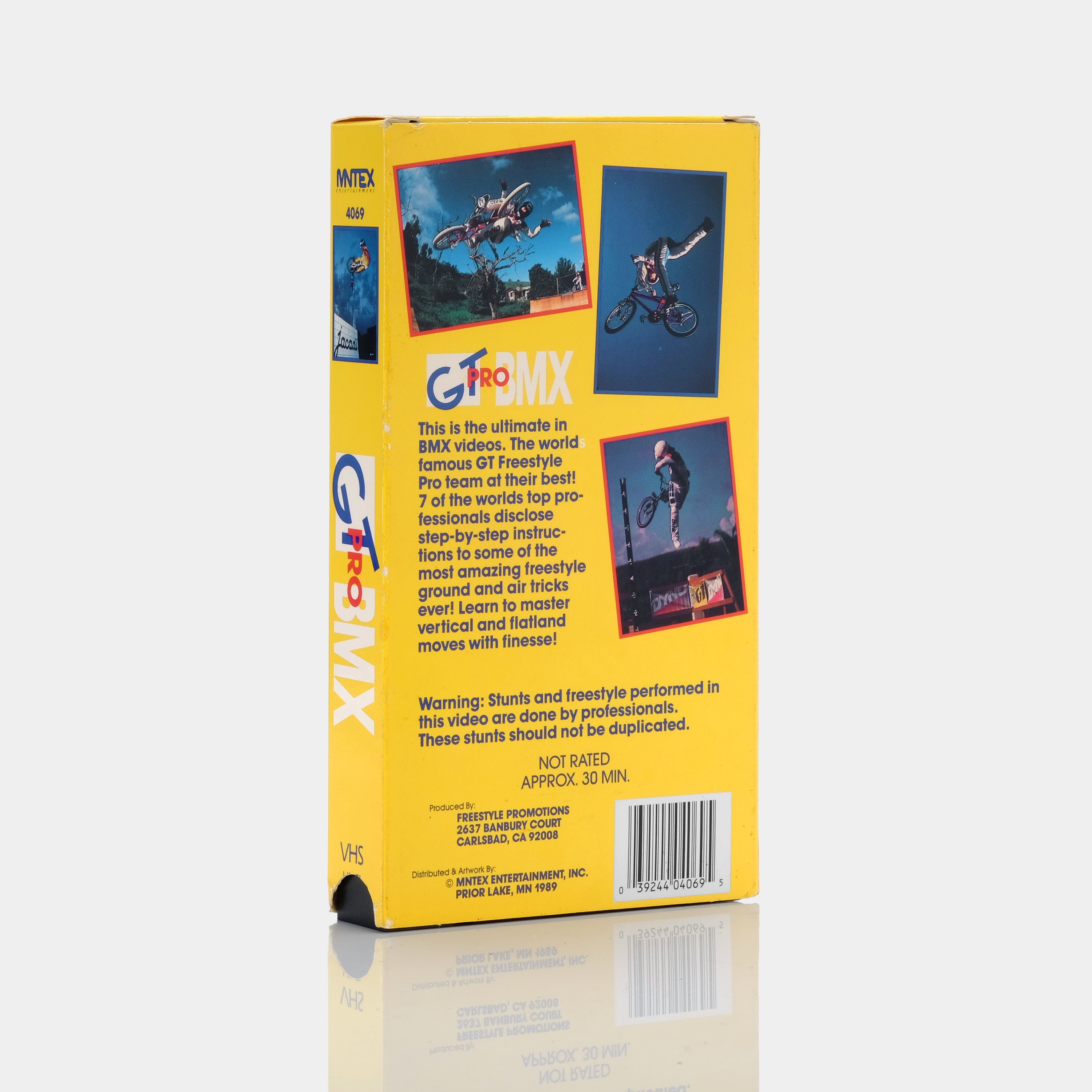 GT BMX Pro VHS Tape