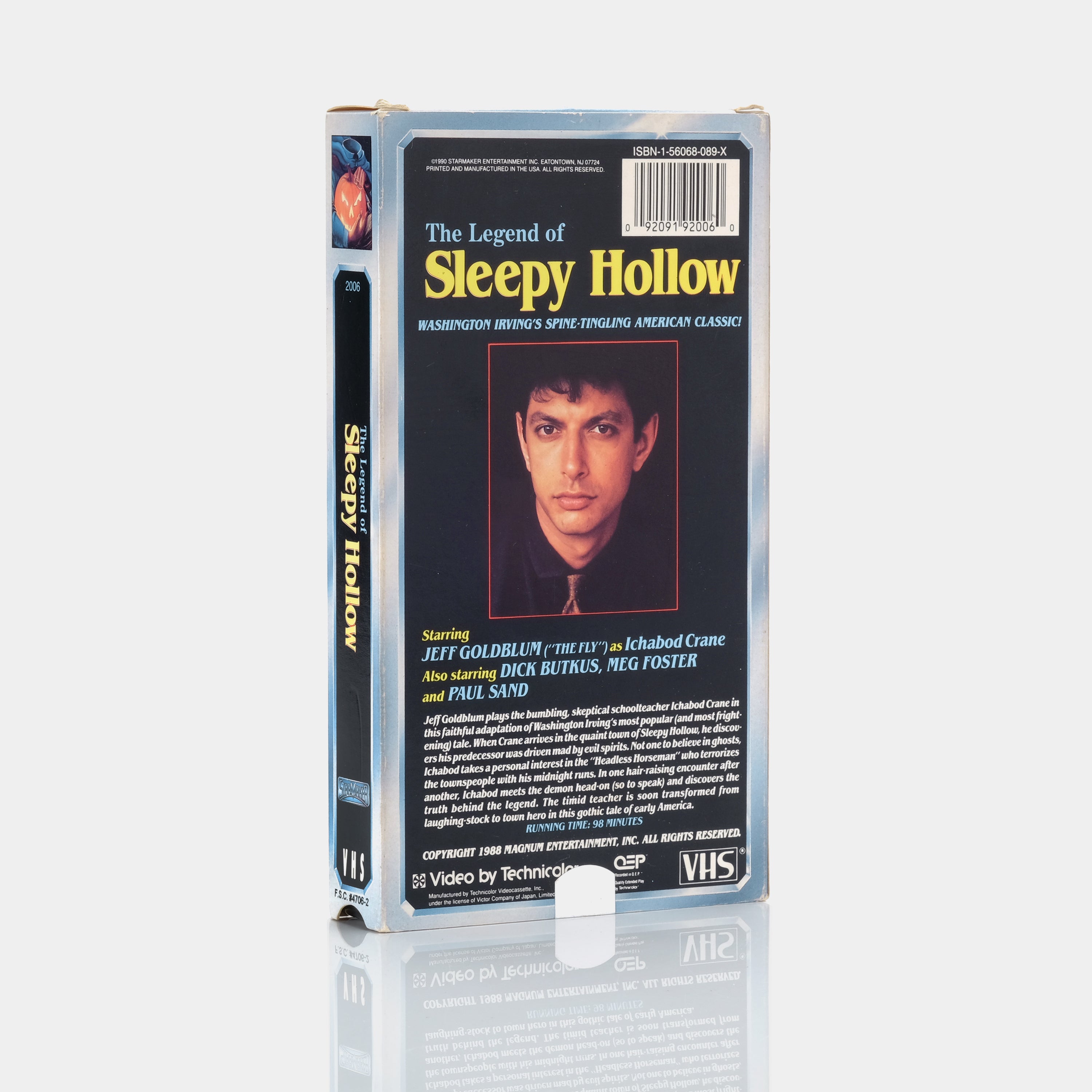 The Legend of Sleepy Hollow VHS Tape