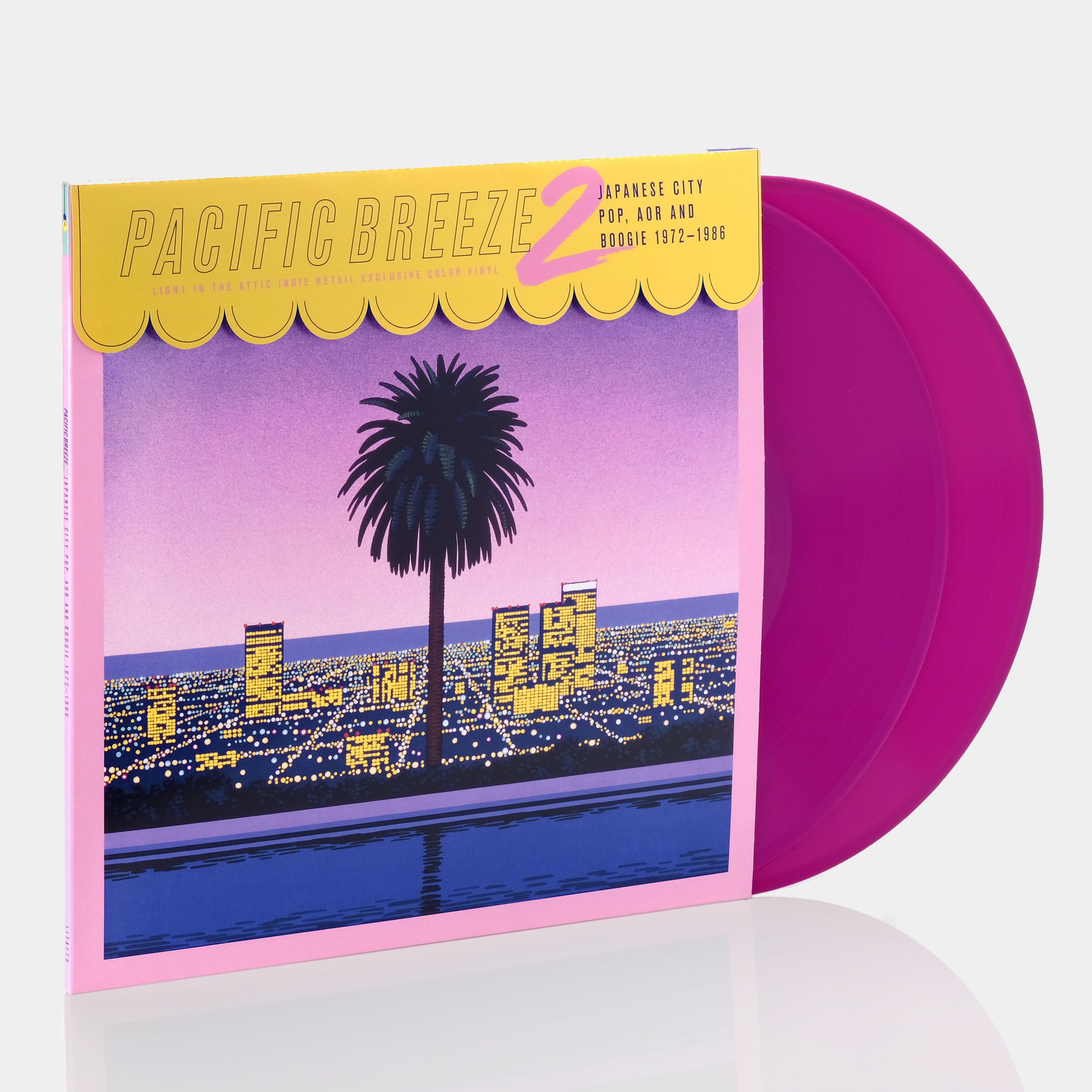 Pacific Breeze 2: Japanese City Pop, AOR & Boogie 1972-1986 2xLP Violet Sky Vinyl Record