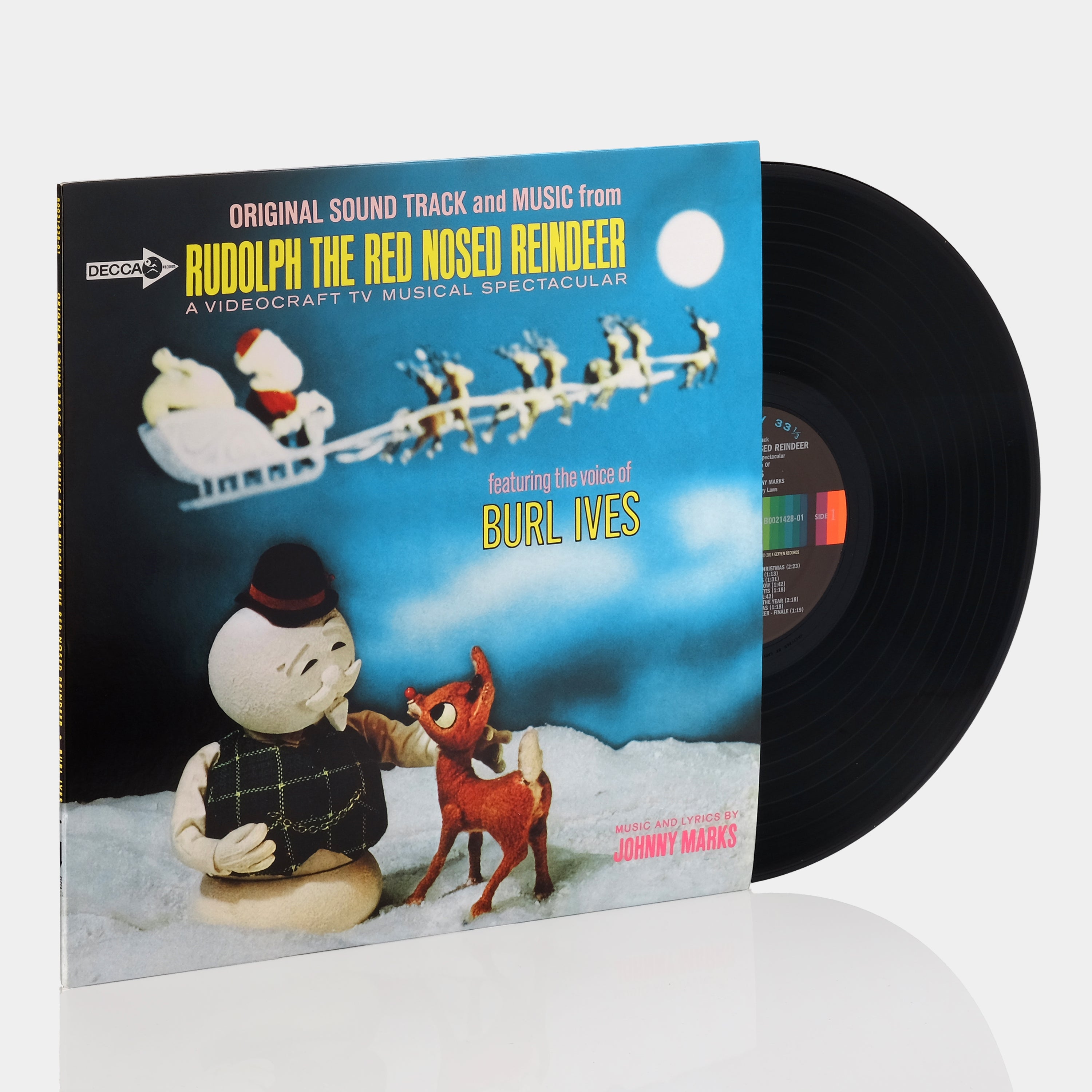 Burl Ives - Original Sound Track And Music From Rudolph The Red Nosed Reindeer LP Vinyl Record