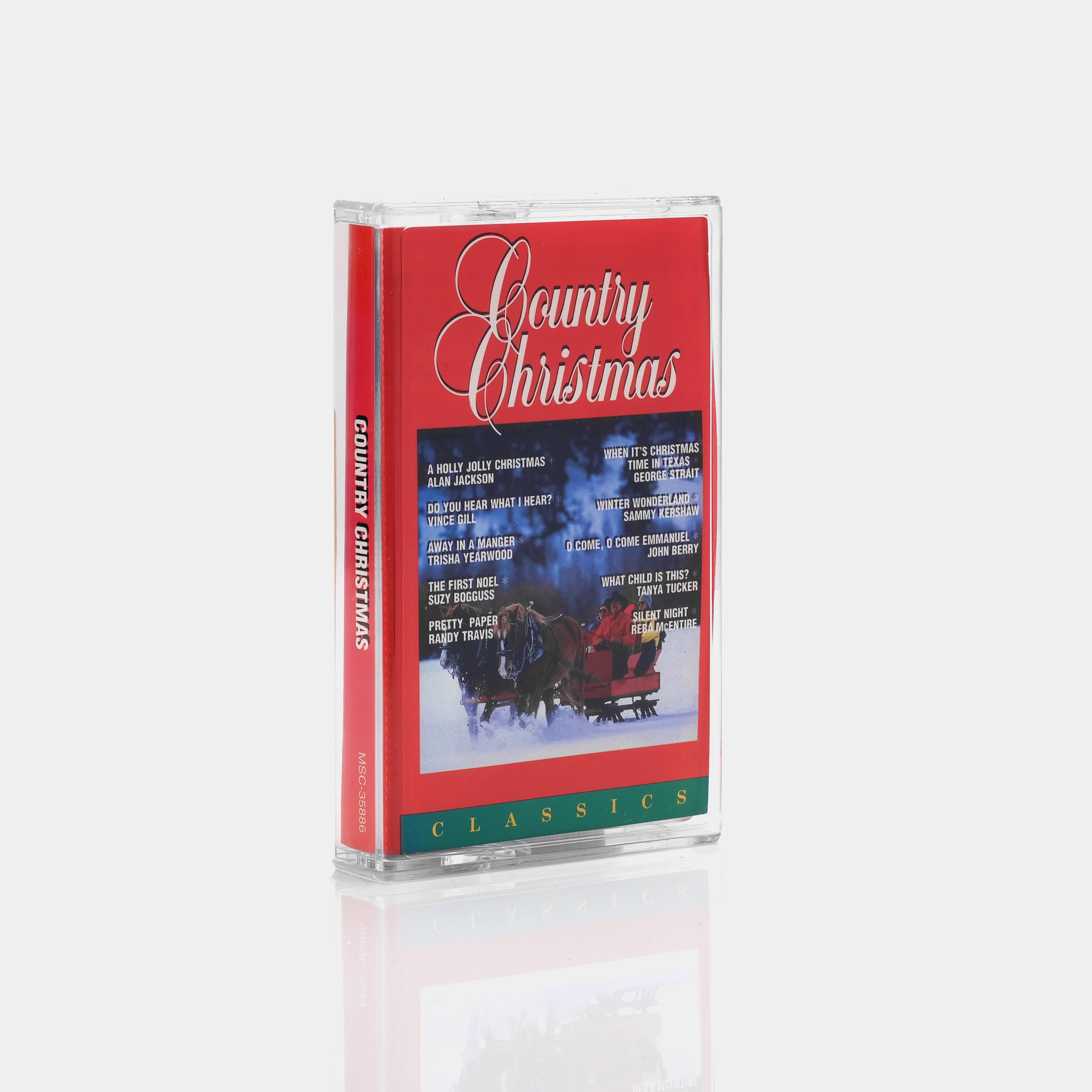 Country Christmas Cassette Tape